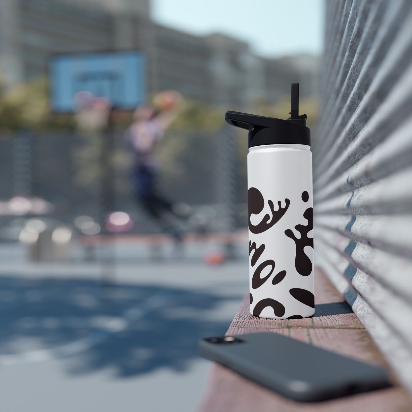 Nourish'd Stainless Steel Water Bottle (Standard Lid)