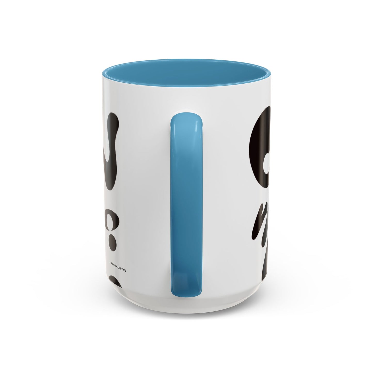 Nourish'd Color Accent Ceramic Mug