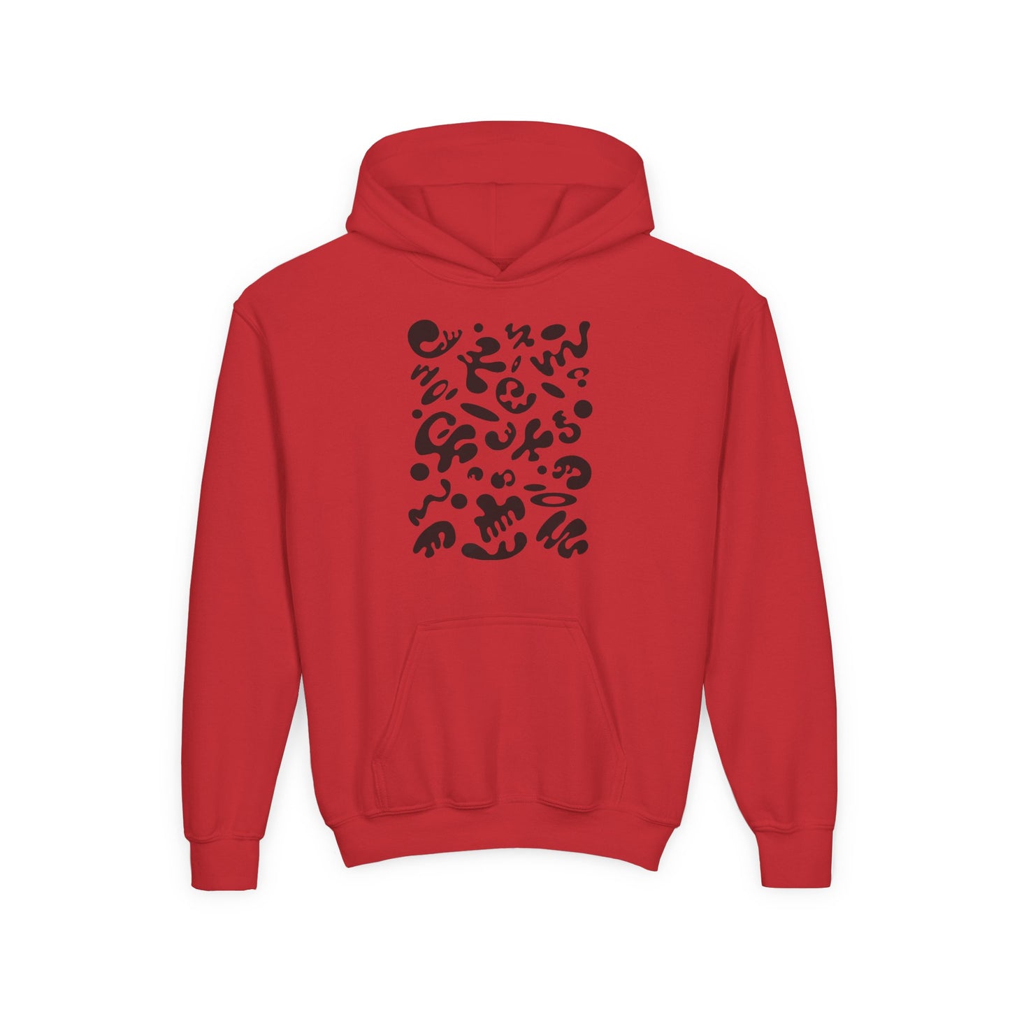 Bright Future Youth Heavy Blend Hooded Sweatshirt - Smoke Signal