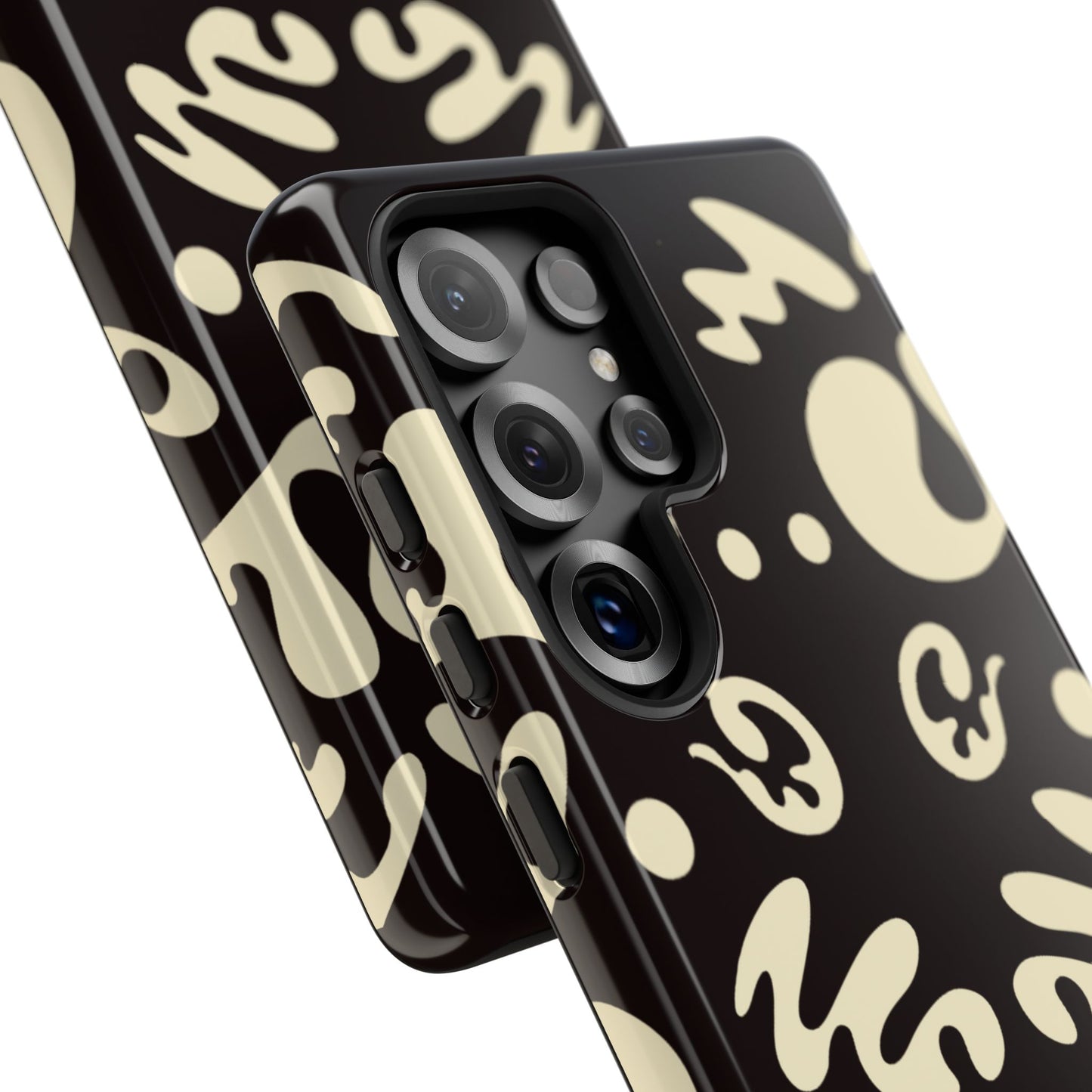 Mirror Work Tough Case (Samsung) - Smoke Signal Black