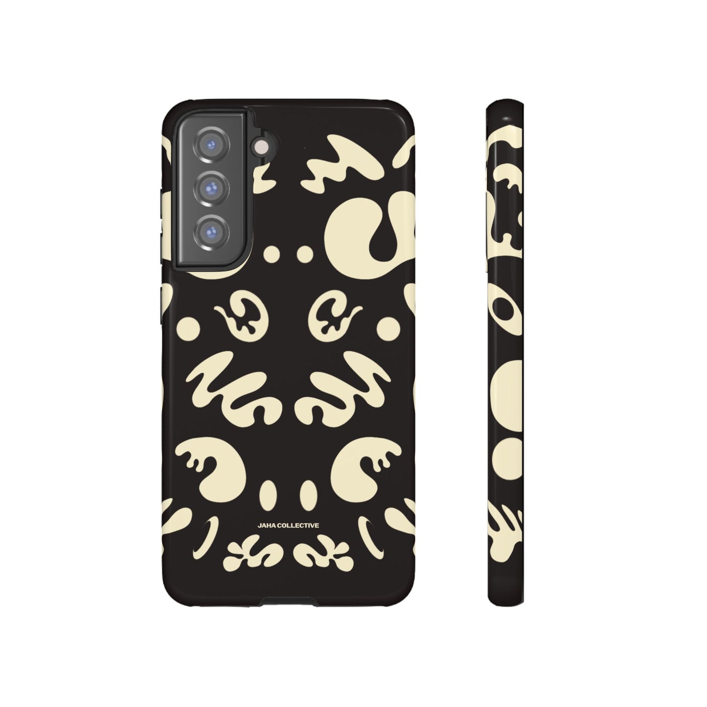 Mirror Work Tough Case (Samsung) - Smoke Signal Black
