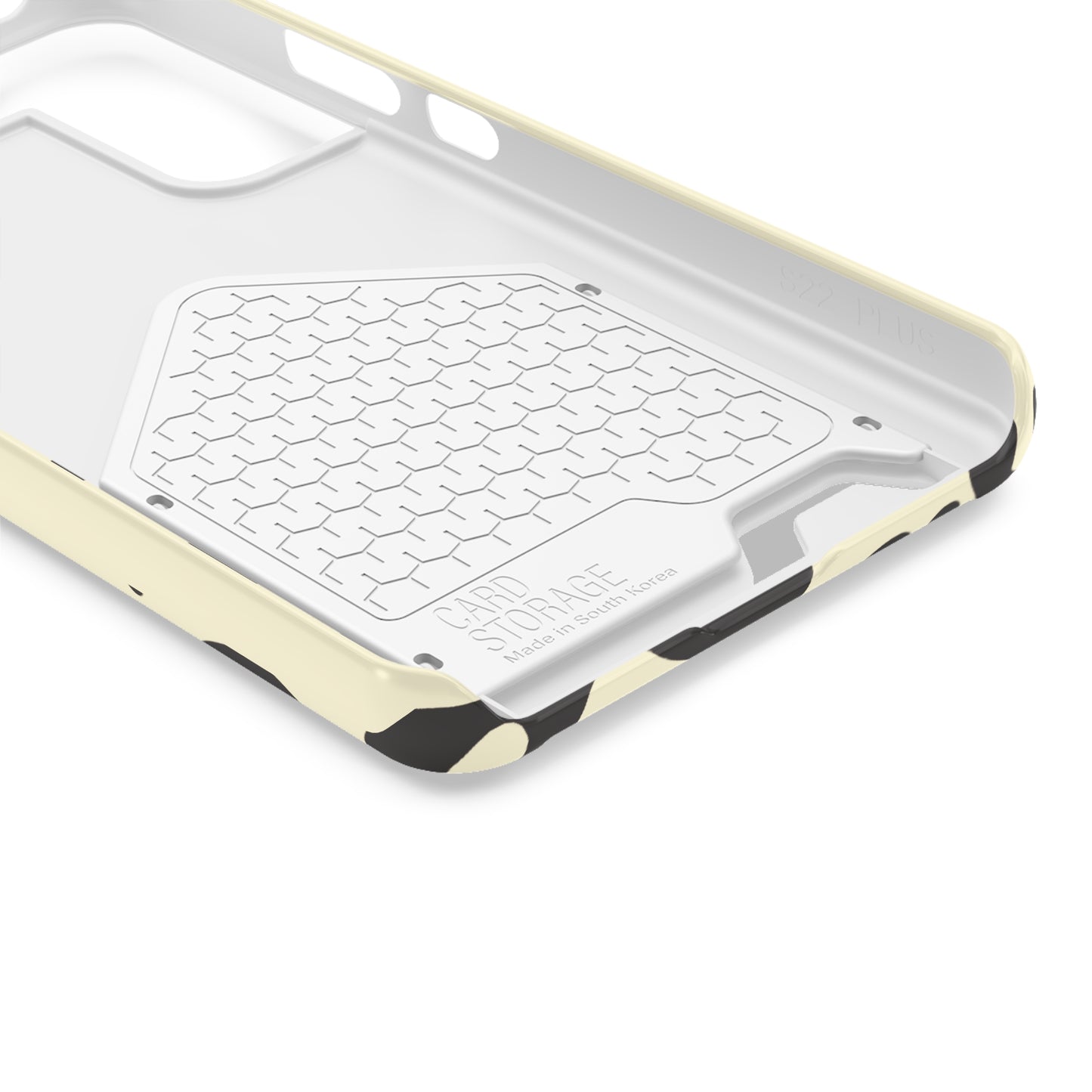 Pure Imagination Phone Case w Card Holder - Blank Page White
