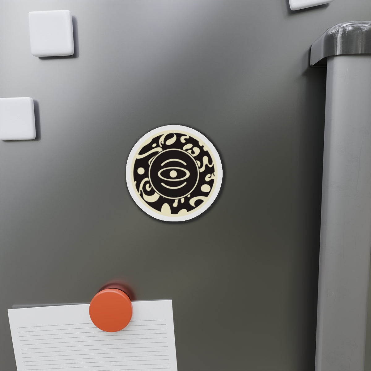 Adorn'd Color Logo Die Cut Magnet - Smoke Signal