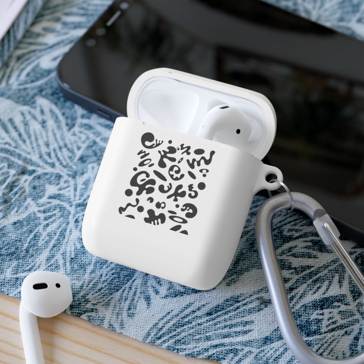 Pure Imagination Hard Plastic Airpods® Case Cover - Smoke Signal Black