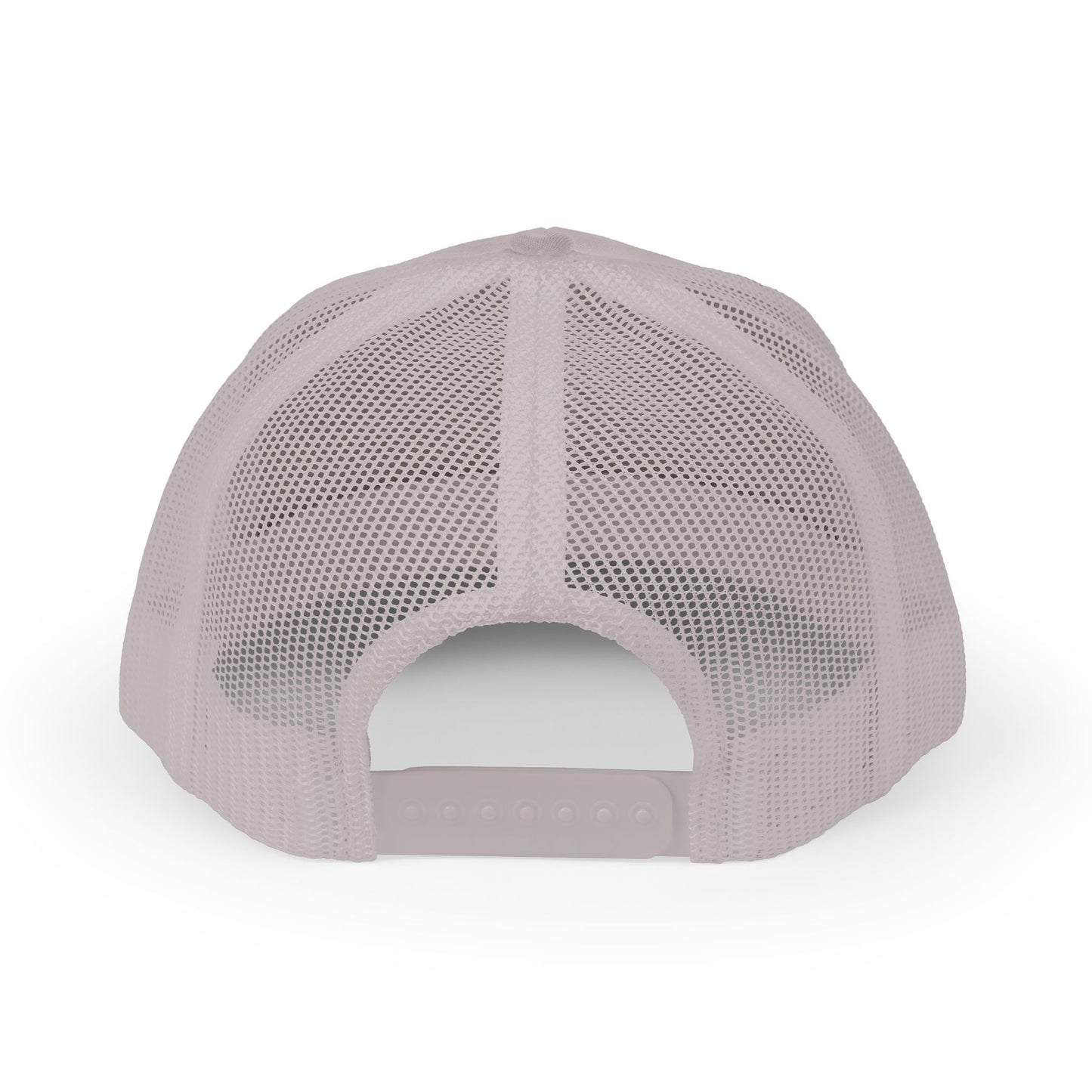 Adorn'd Logo Embroidered Retro Trucker Hat - Smoke Signal Black