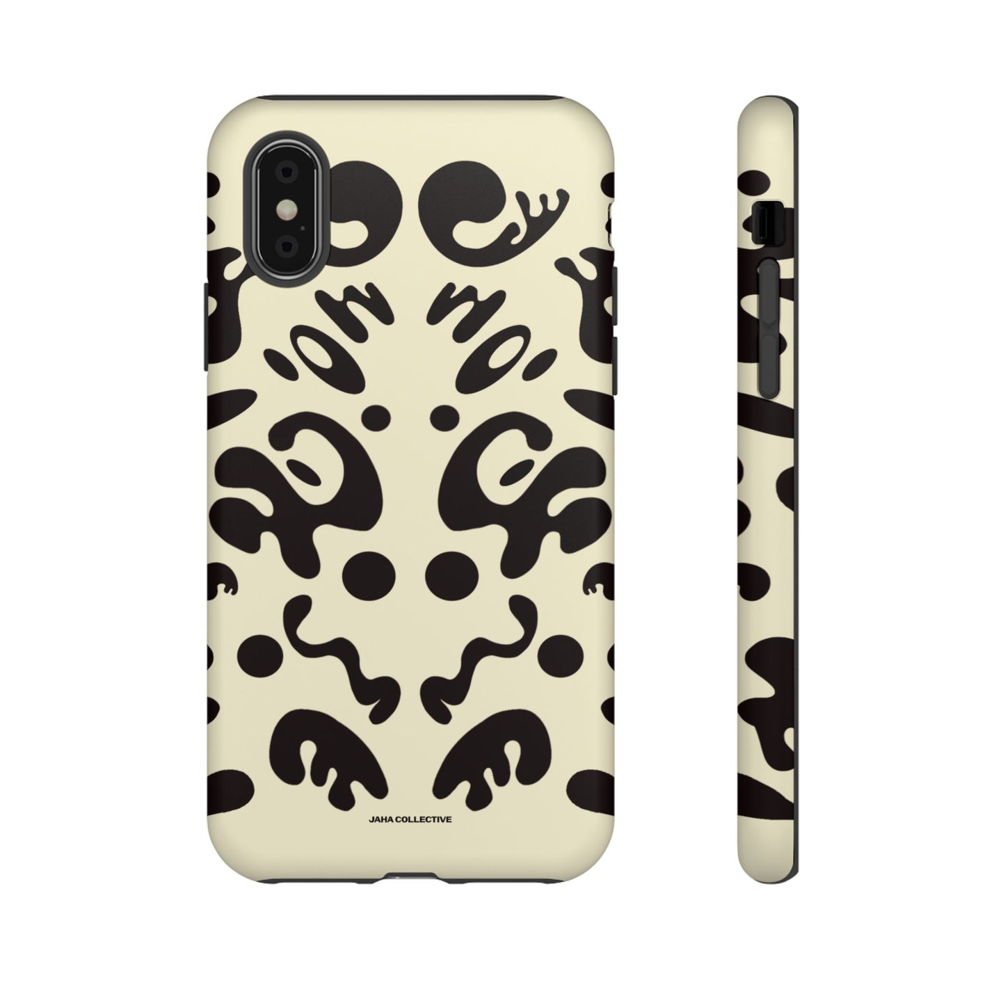 Mirror Work Tough Case (iPhone) - Blank Page White