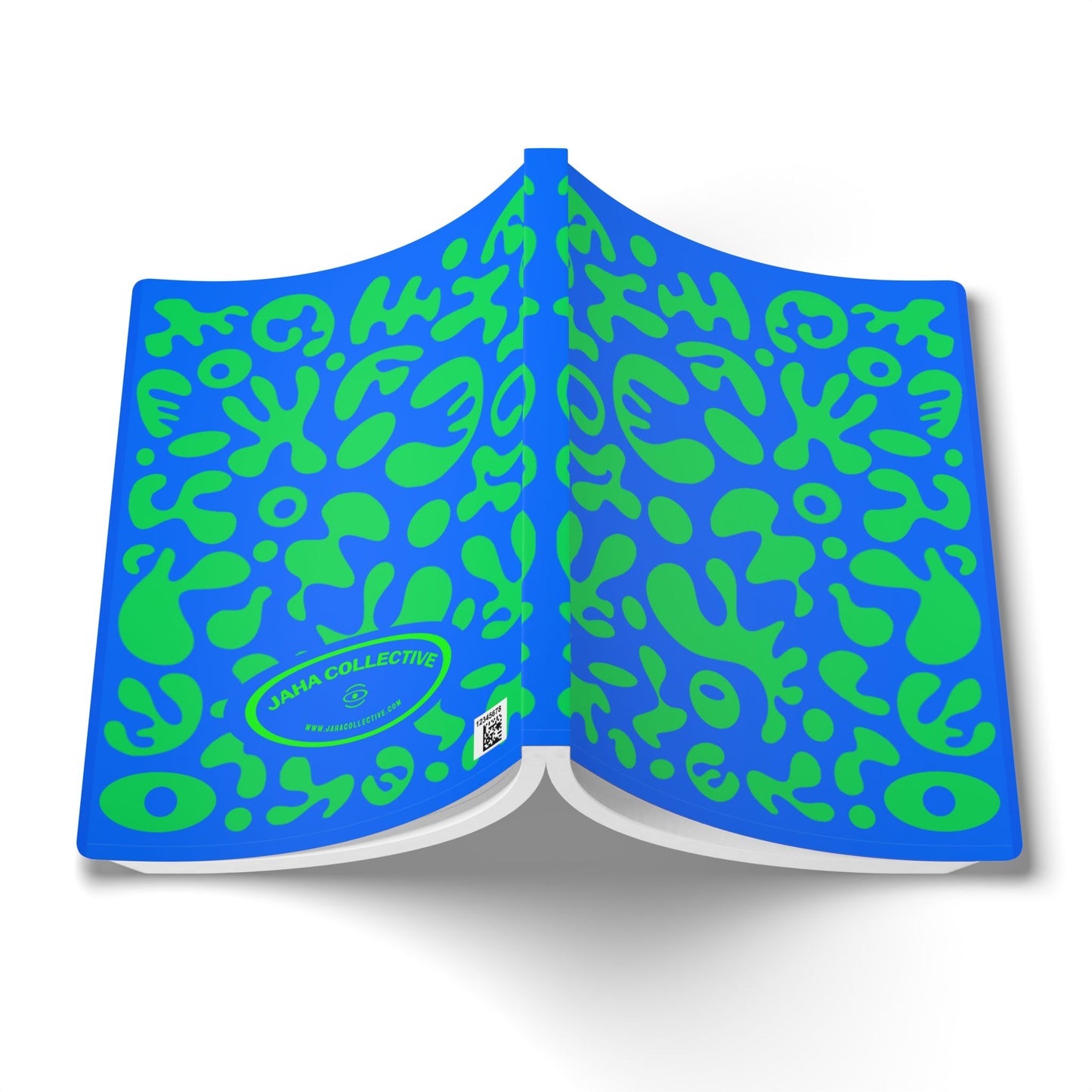 Pure Imagination Softcover Journal w Inside Prints + Tear-Off Pages (Ruled Line) - Tide Pool Blue