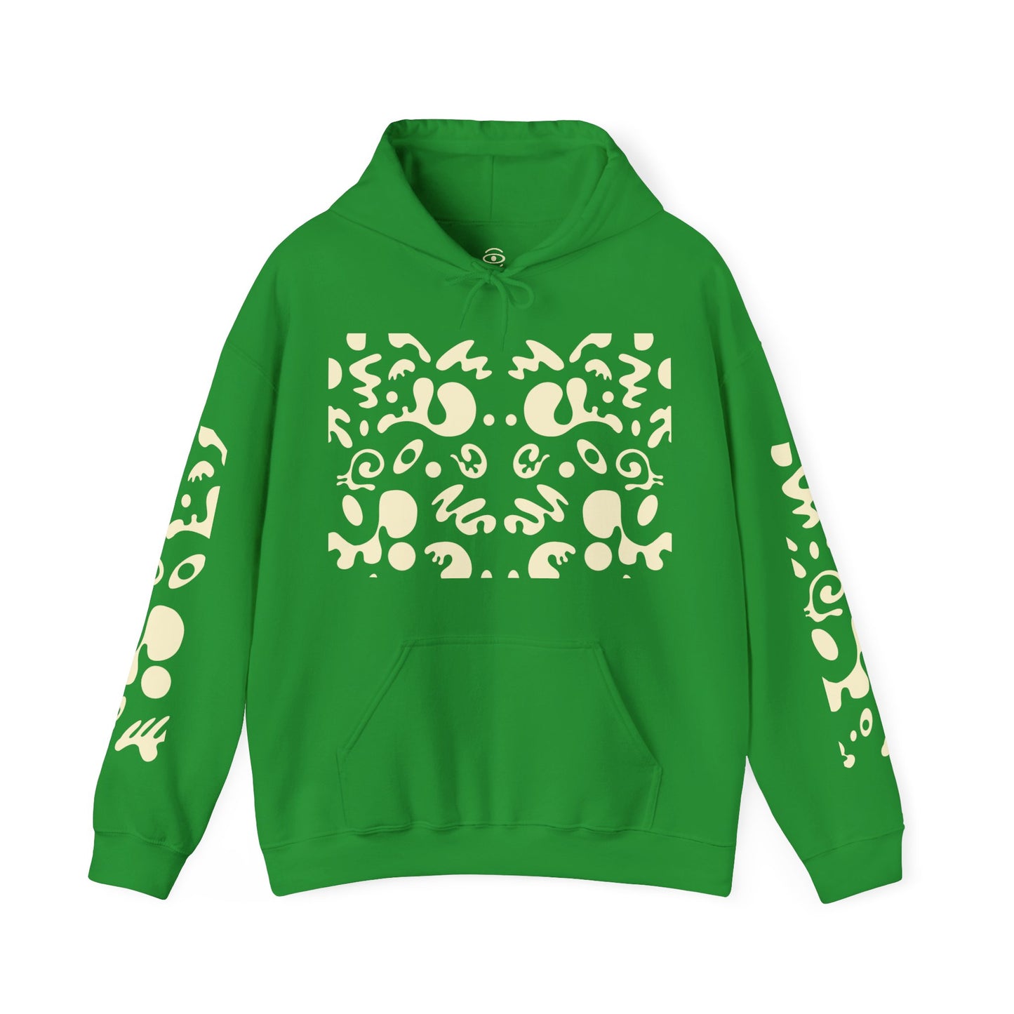 Mirror Work Unisex Heavy Blend™ Hooded Sweatshirt - Blank Page White Print