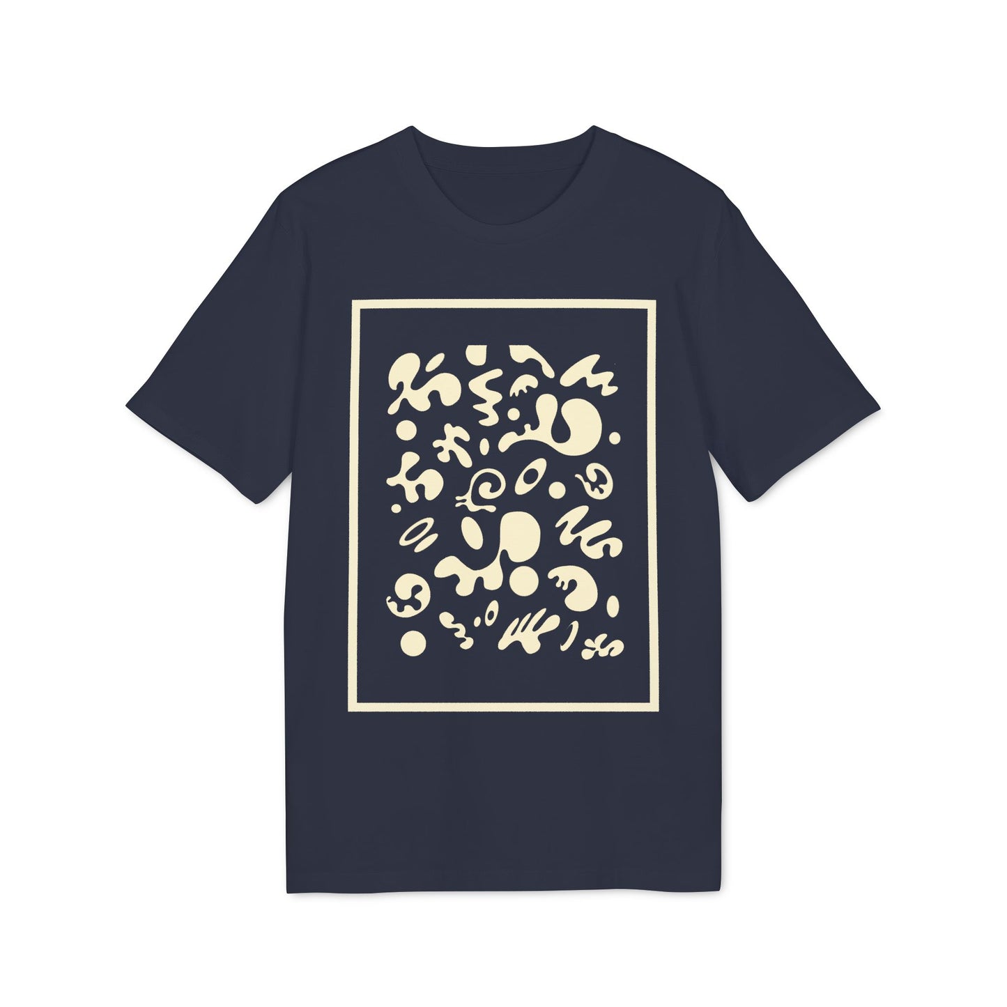 Deep Dream Unisex T-shirt - Blank Page White
