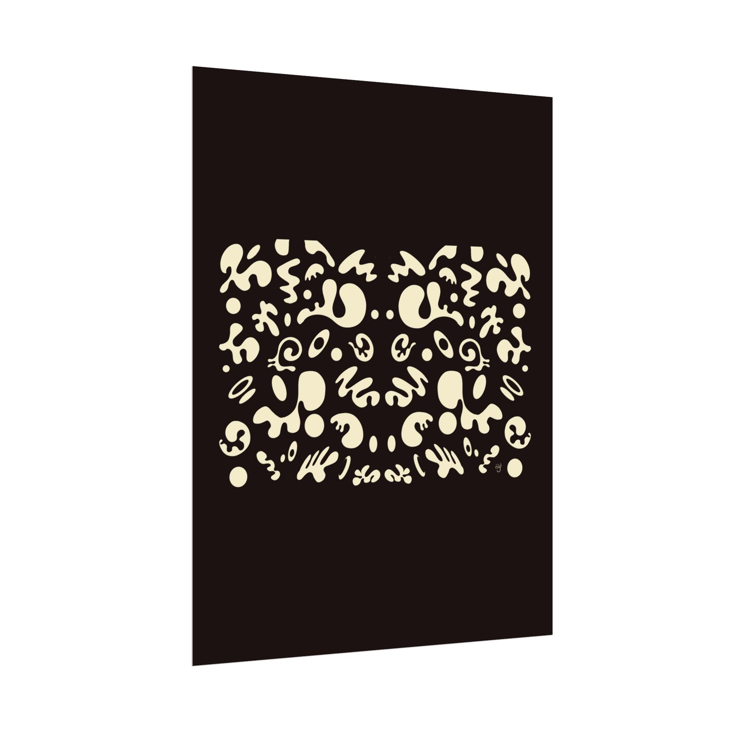 Mirror Work Rolled Poster (Portrait) - Smoke Signal