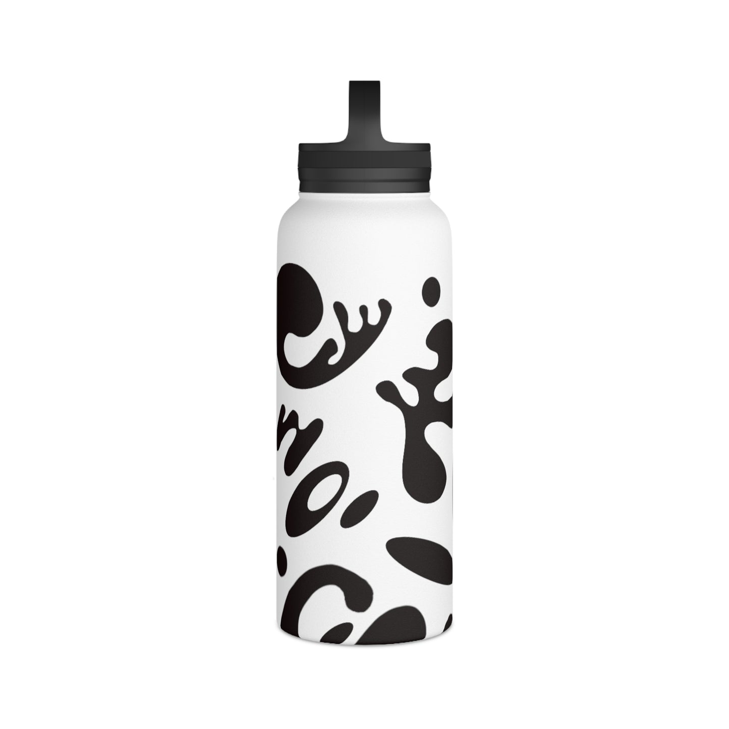 Nourish'd Stainless Steel Water Bottle (Handle Lid)