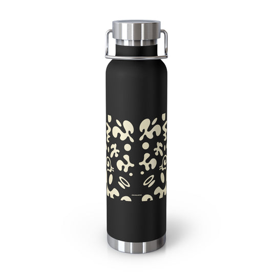 Mirror Work Copper Vacuum Insulated Water Bottle (22oz) - Blank Page White