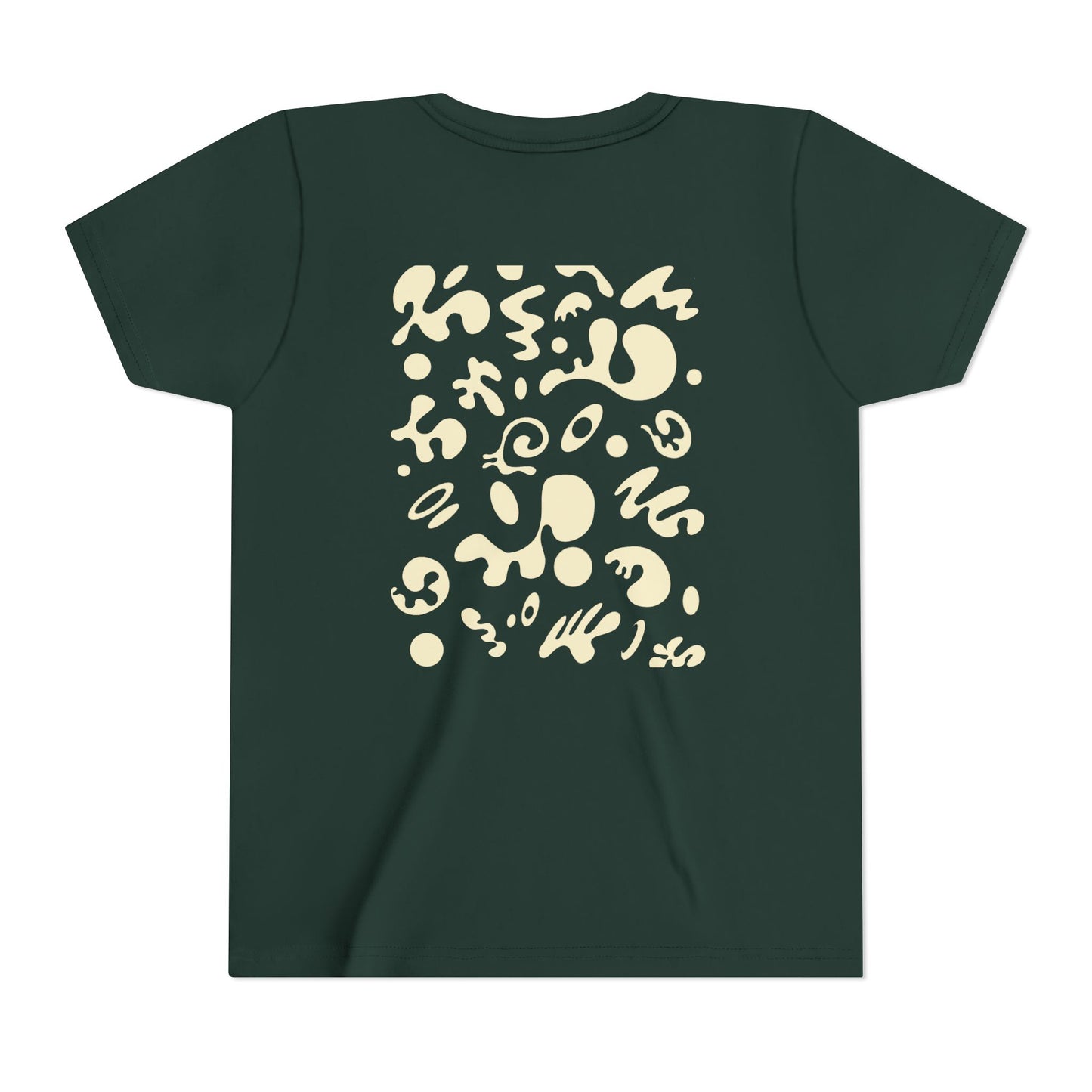 Bright Future Youth Jersey Short Sleeve Tee - Blank Page White