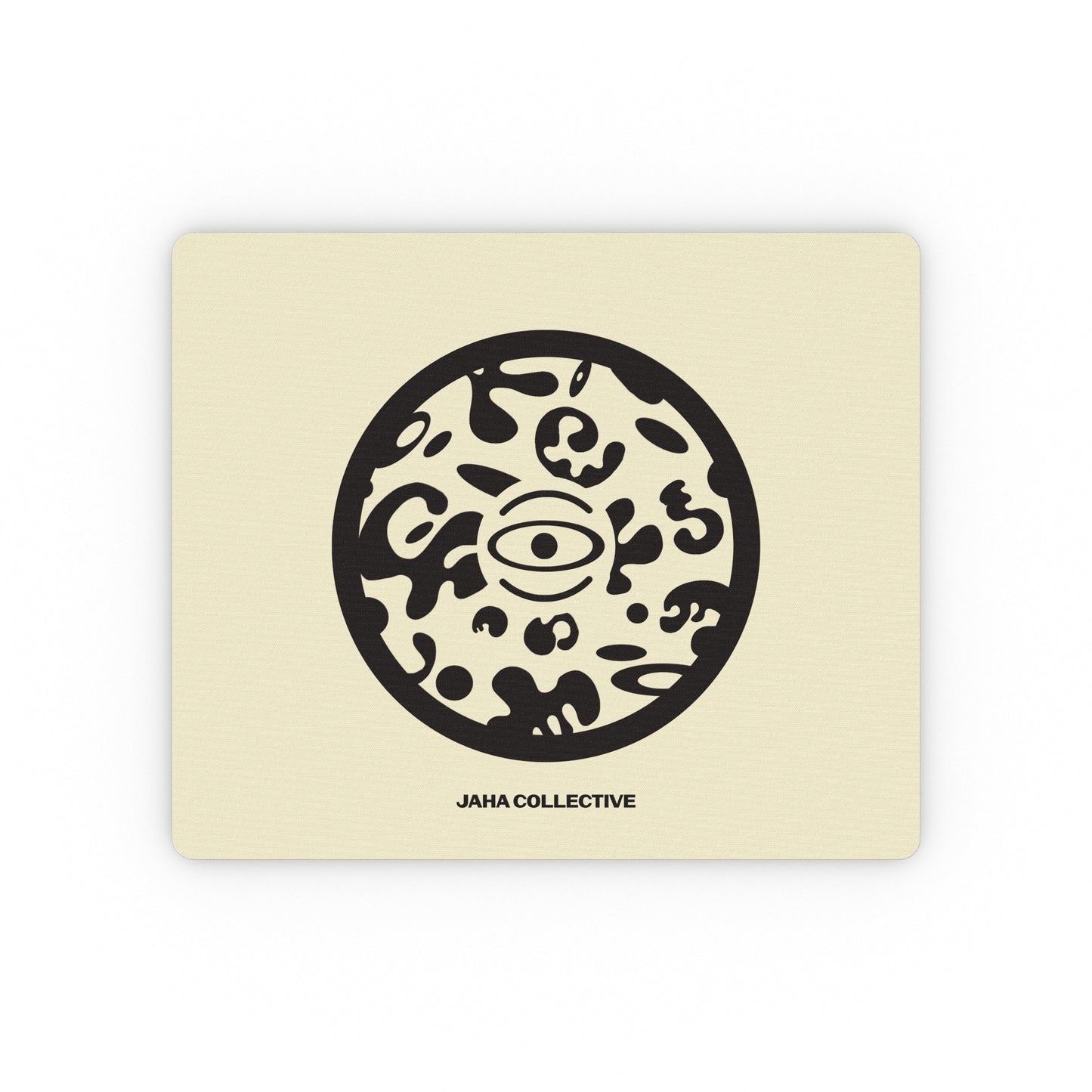 Adorn'd Minimalist Logo Rectangular Mouse Pad - Blank Page White