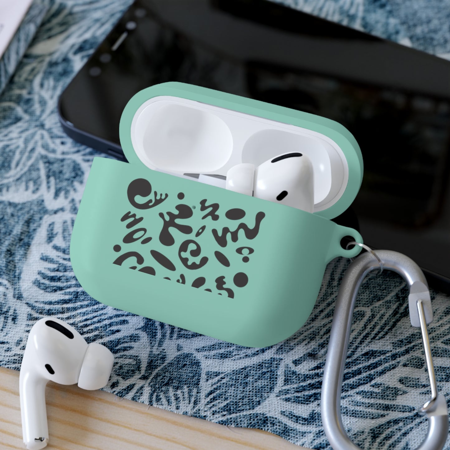 Pure Imagination Hard Plastic Airpods® Case Cover - Smoke Signal Black