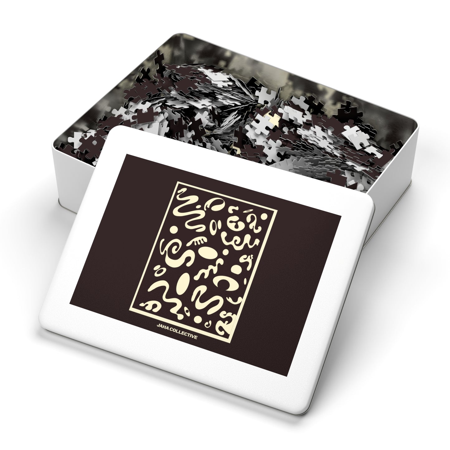 Deep Dream Jigsaw Puzzle w Tin Case - Smoke Signal