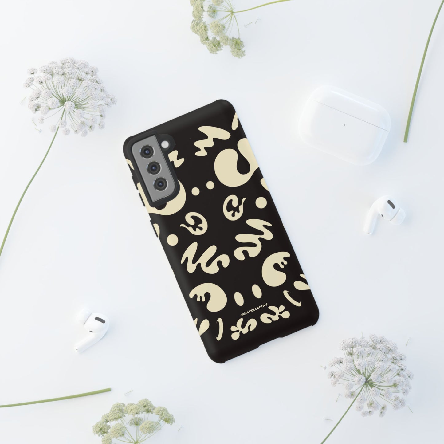 Mirror Work Tough Case (Samsung) - Smoke Signal Black