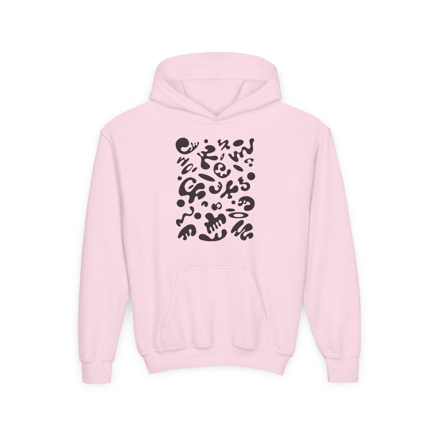 Bright Future Youth Heavy Blend Hooded Sweatshirt - Smoke Signal