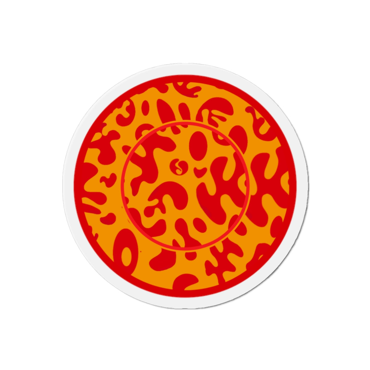 Adorn'd Color Die Cut Magnet - Heat Theory