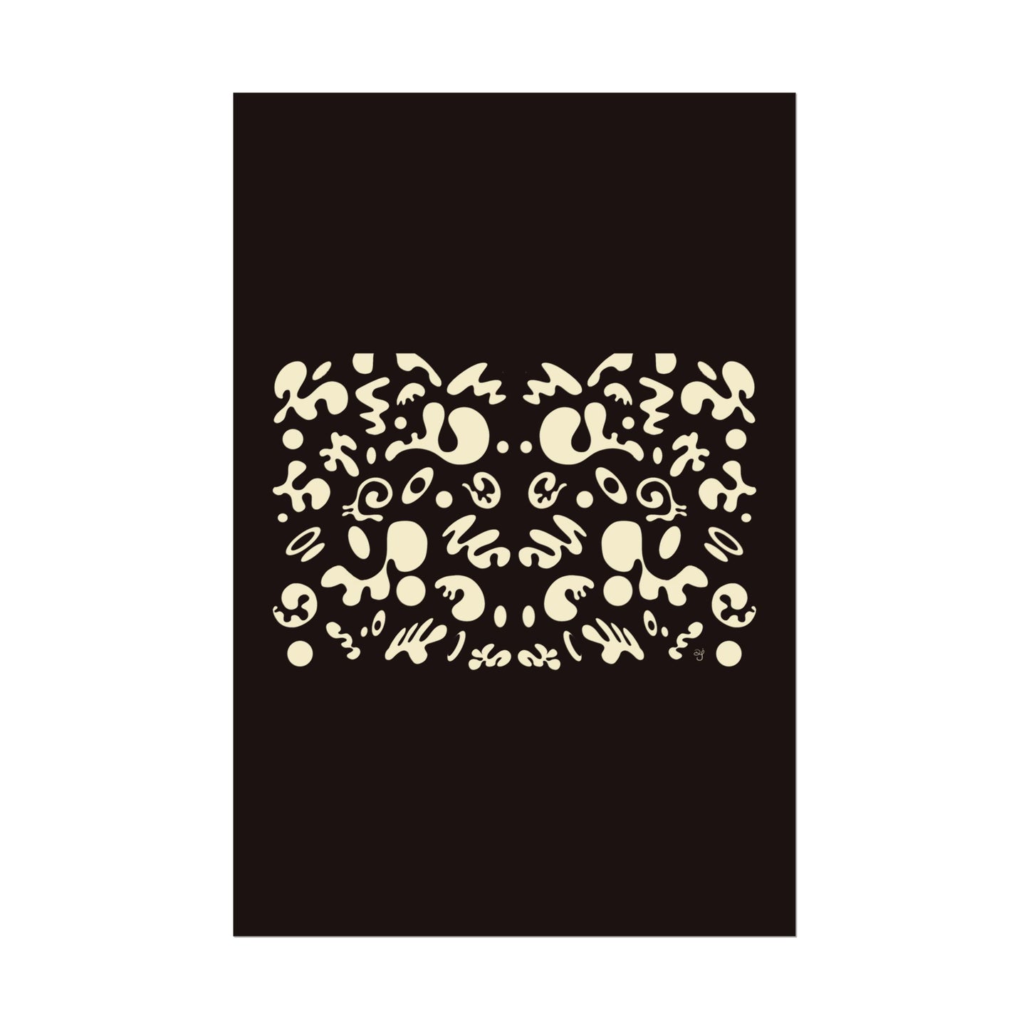 Mirror Work Rolled Poster (Portrait) - Smoke Signal