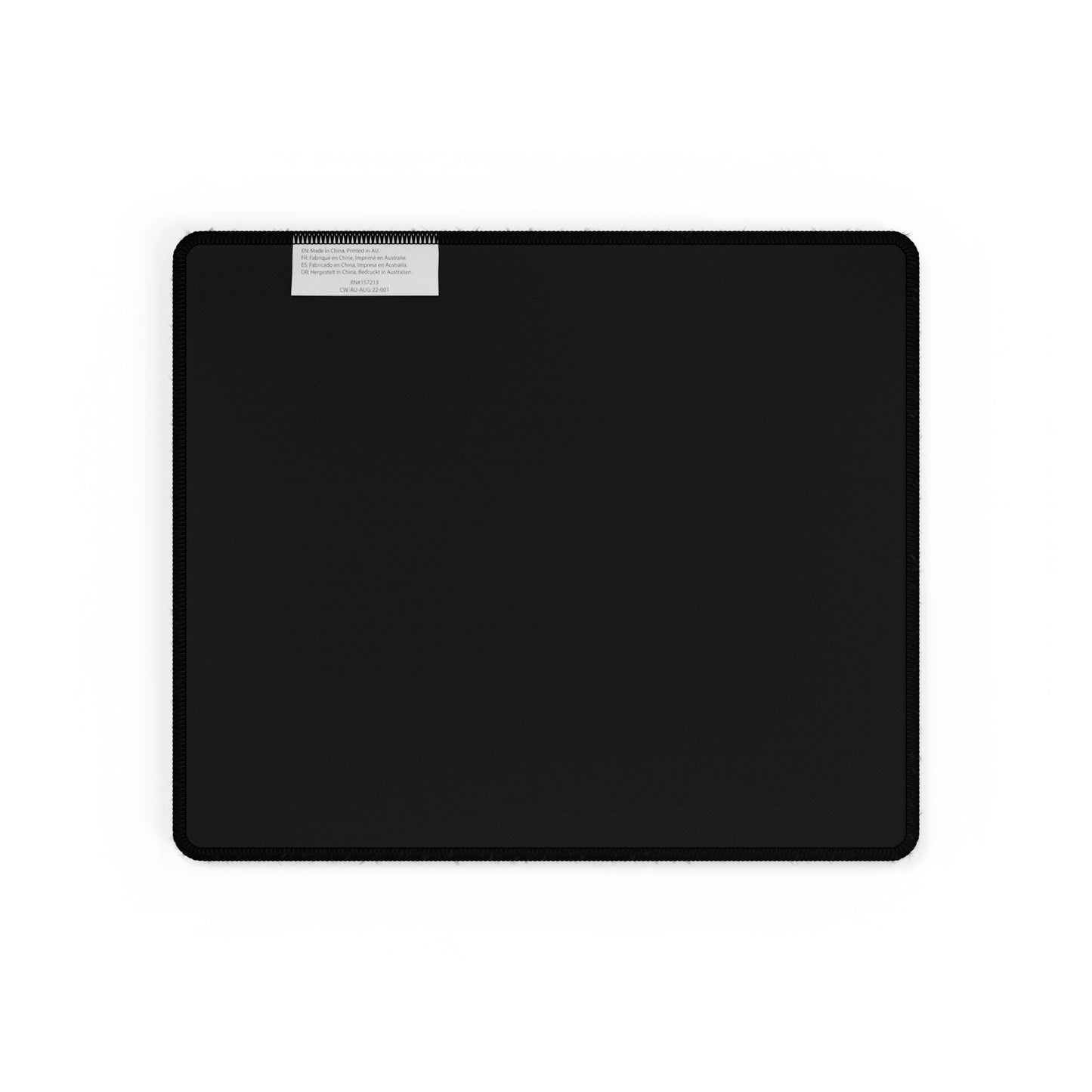 Mirror Work Desk Mats - Smoke Signal Black