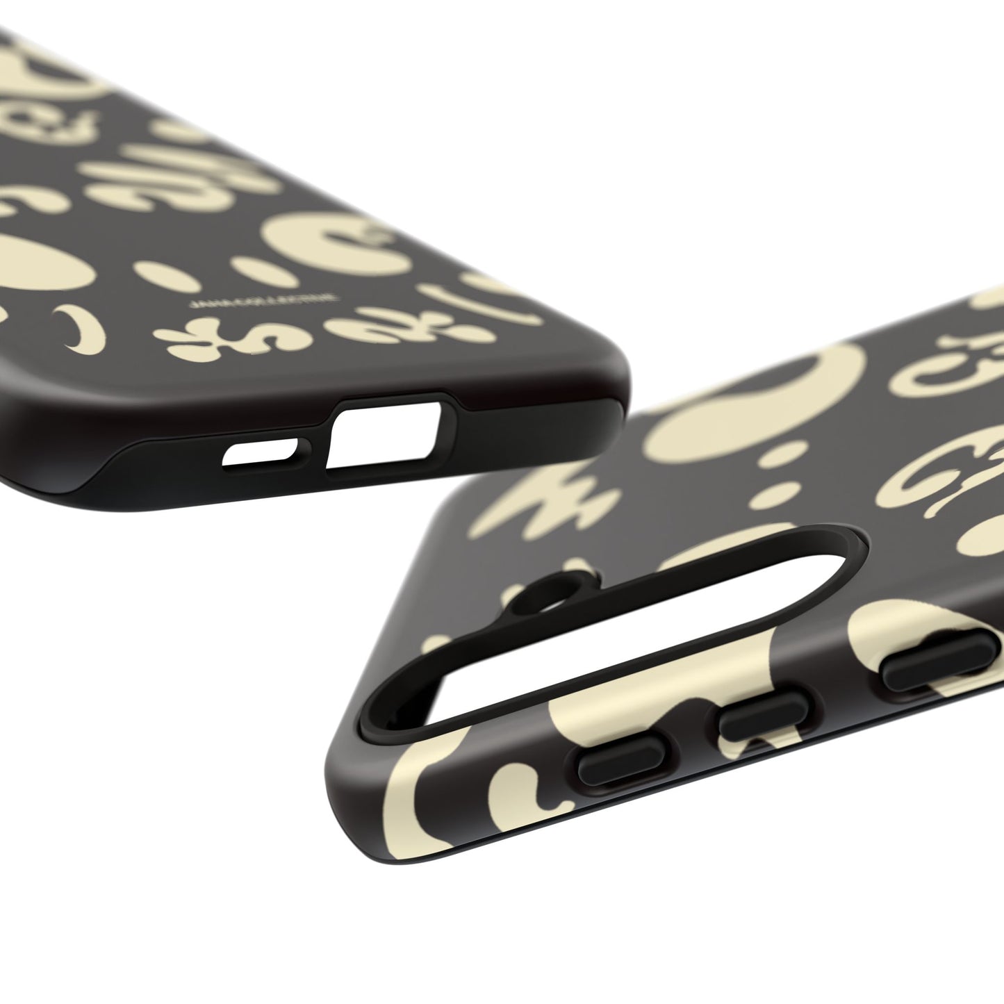 Mirror Work Tough Case (Samsung) - Smoke Signal Black