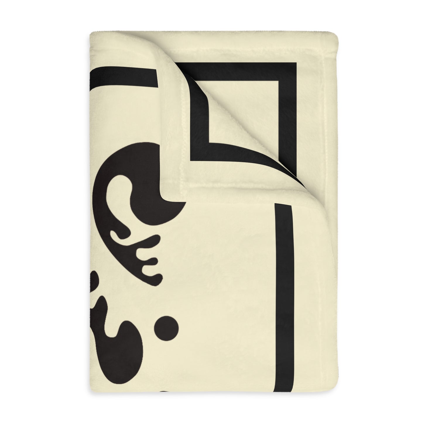Deep Dream Velveteen Microfiber Blanket (Two-sided print) - Blank Page