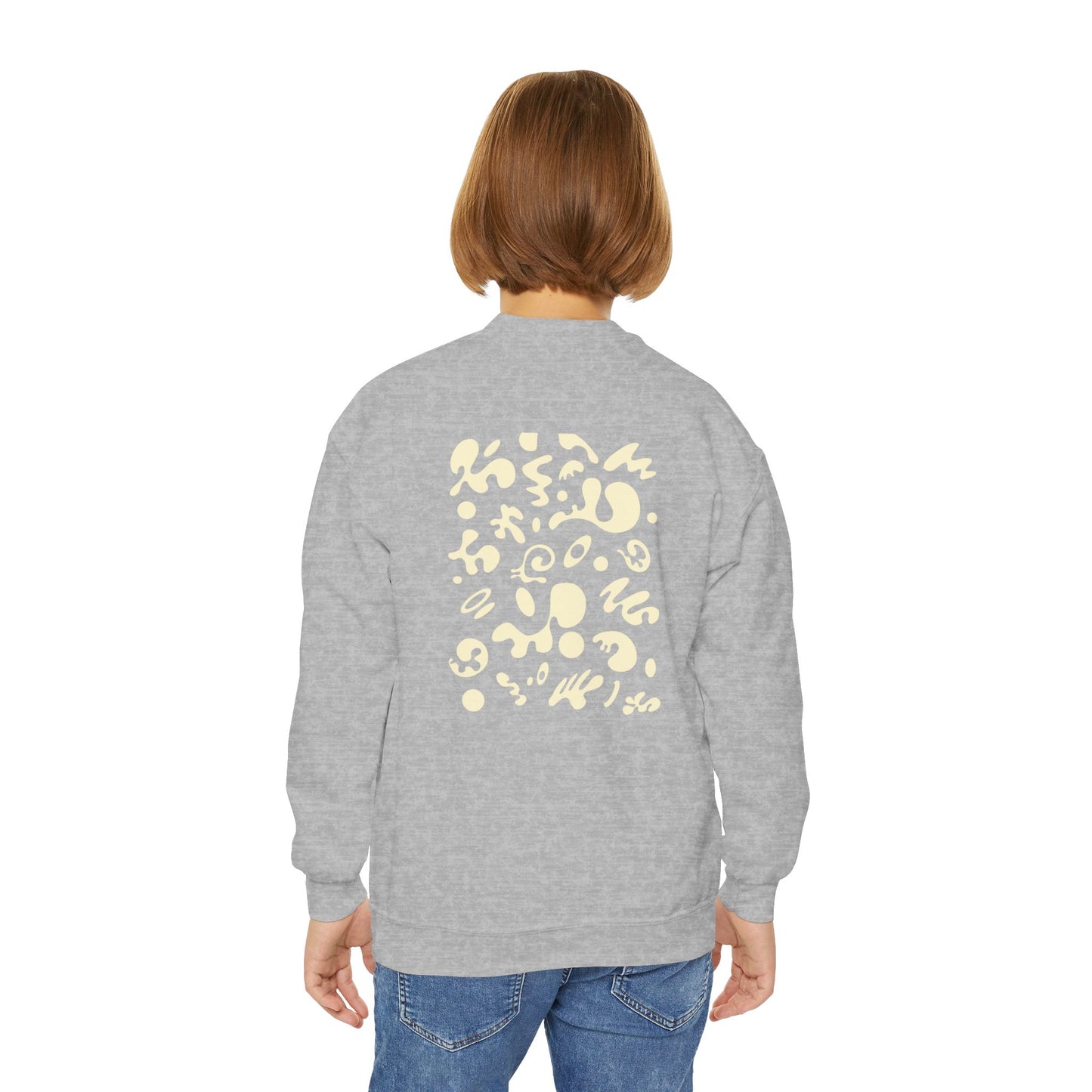 Bright Future Youth Crewneck Sweatshirt - Blank Page