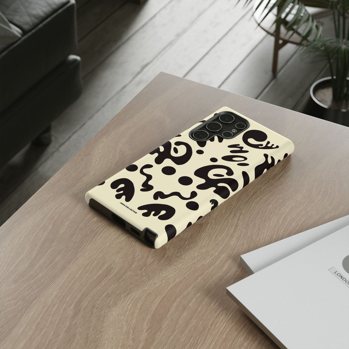 Mirror Work Tough Case (Samsung) - Blank Page White