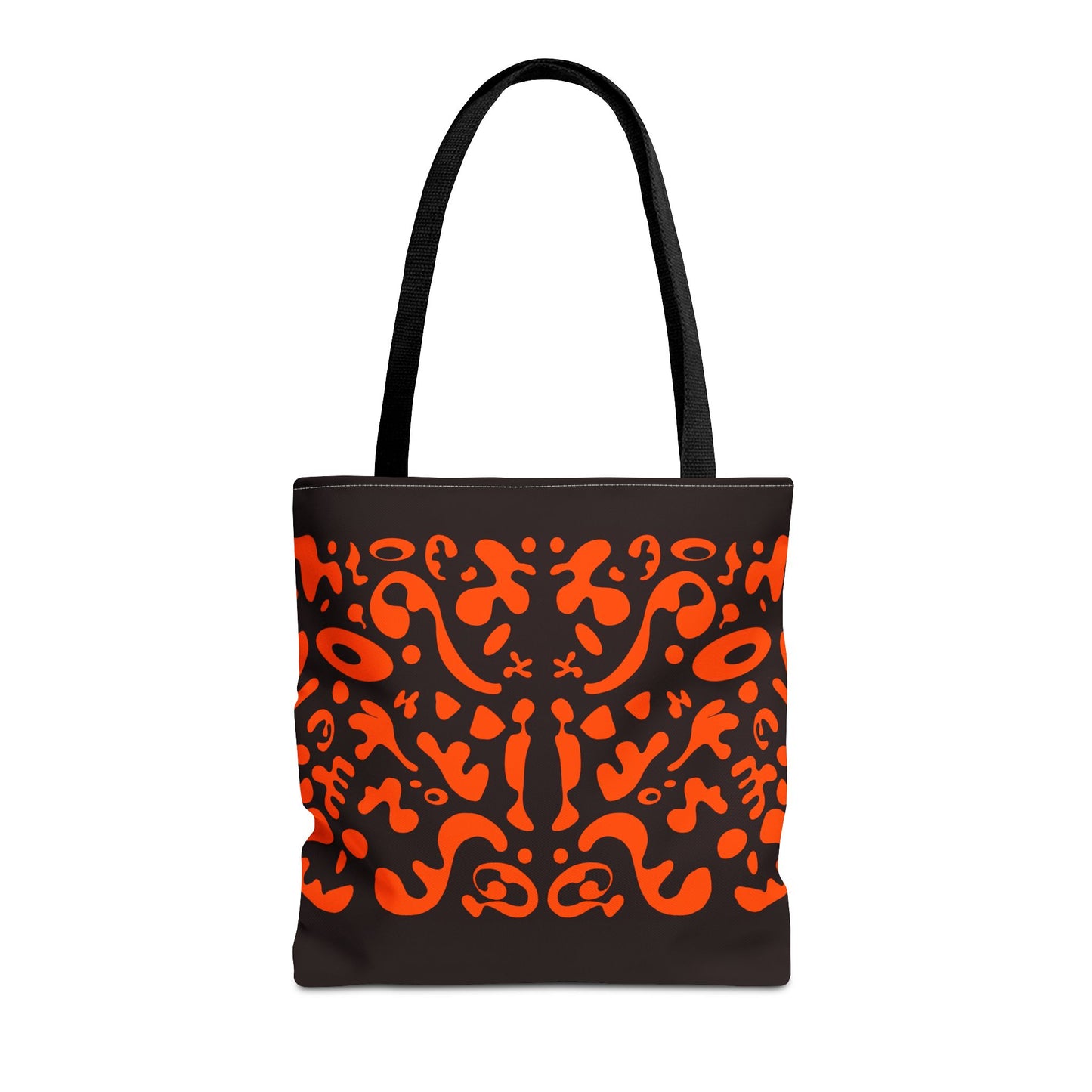 Mirror Work Colorful Tote Bag - Black Magic Woman