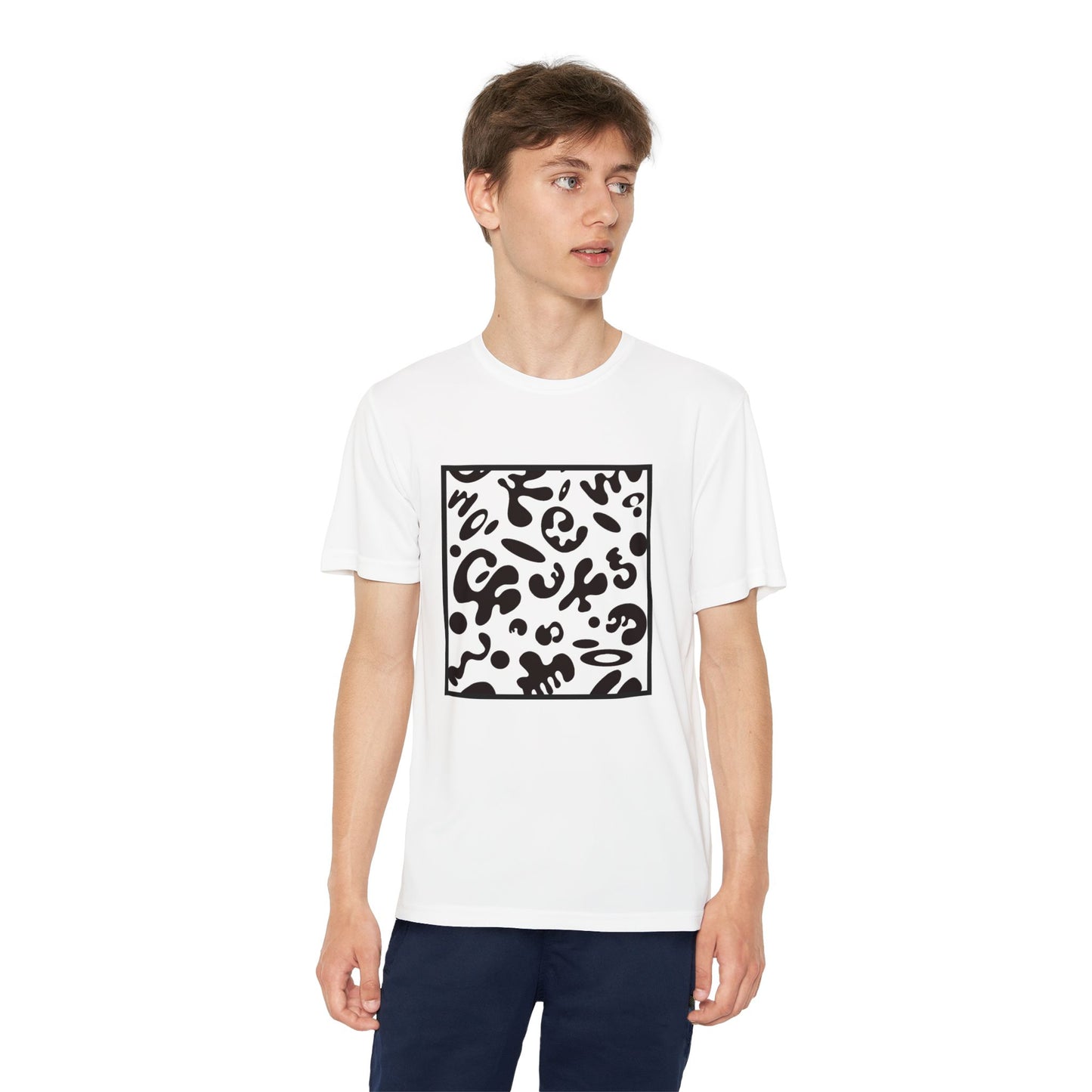 Adorn'd Youth Competitor Graphic Tee - Smoke Signal Black