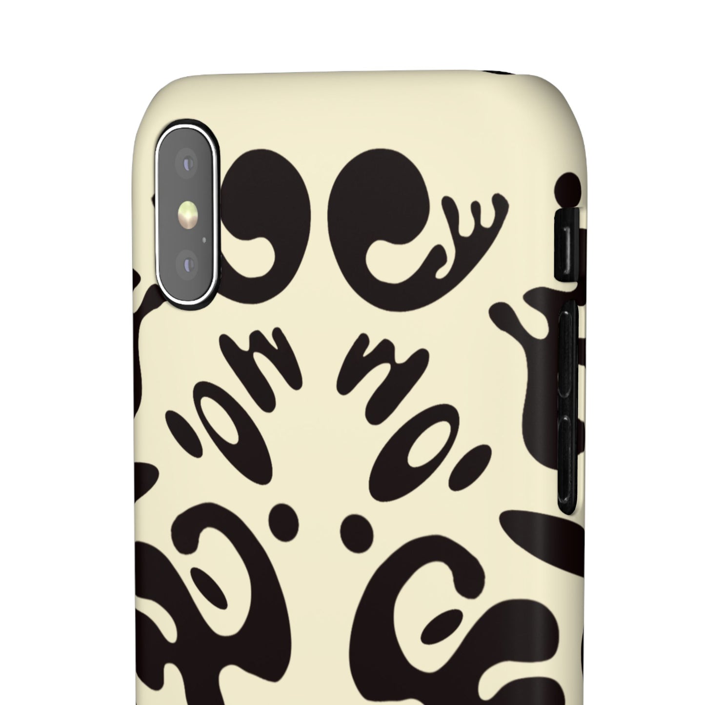 Mirror Work Snap Case - Blank Page White