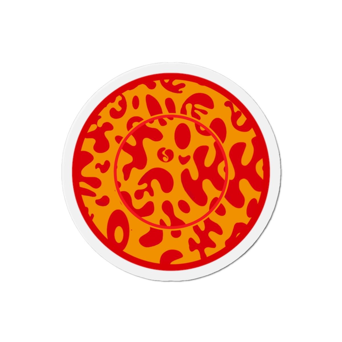 Adorn'd Color Die Cut Magnet - Heat Theory