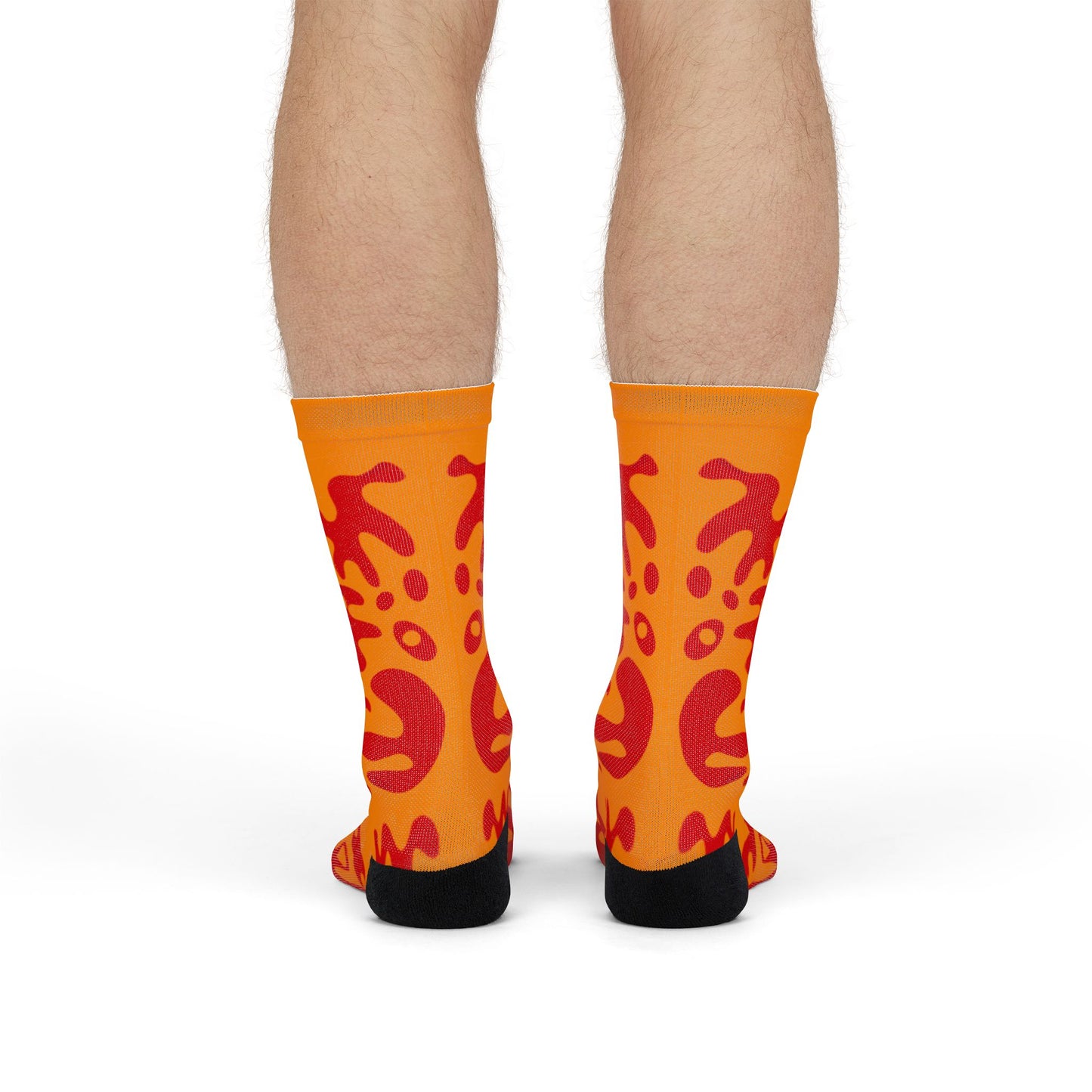 Mirror Work Color Crew Socks - Heat Theory