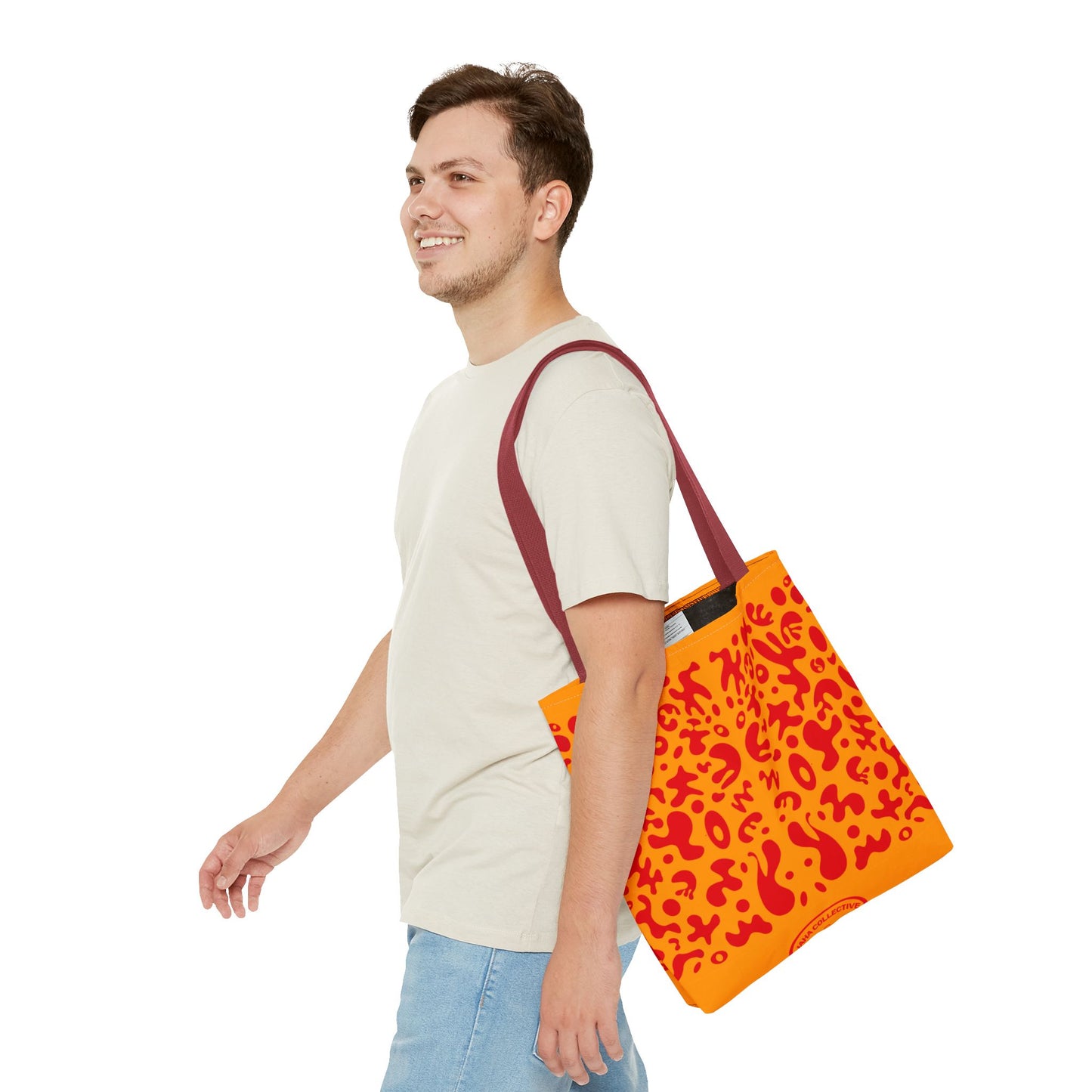Mirror Work Colorful Tote Bag - Heat Theory