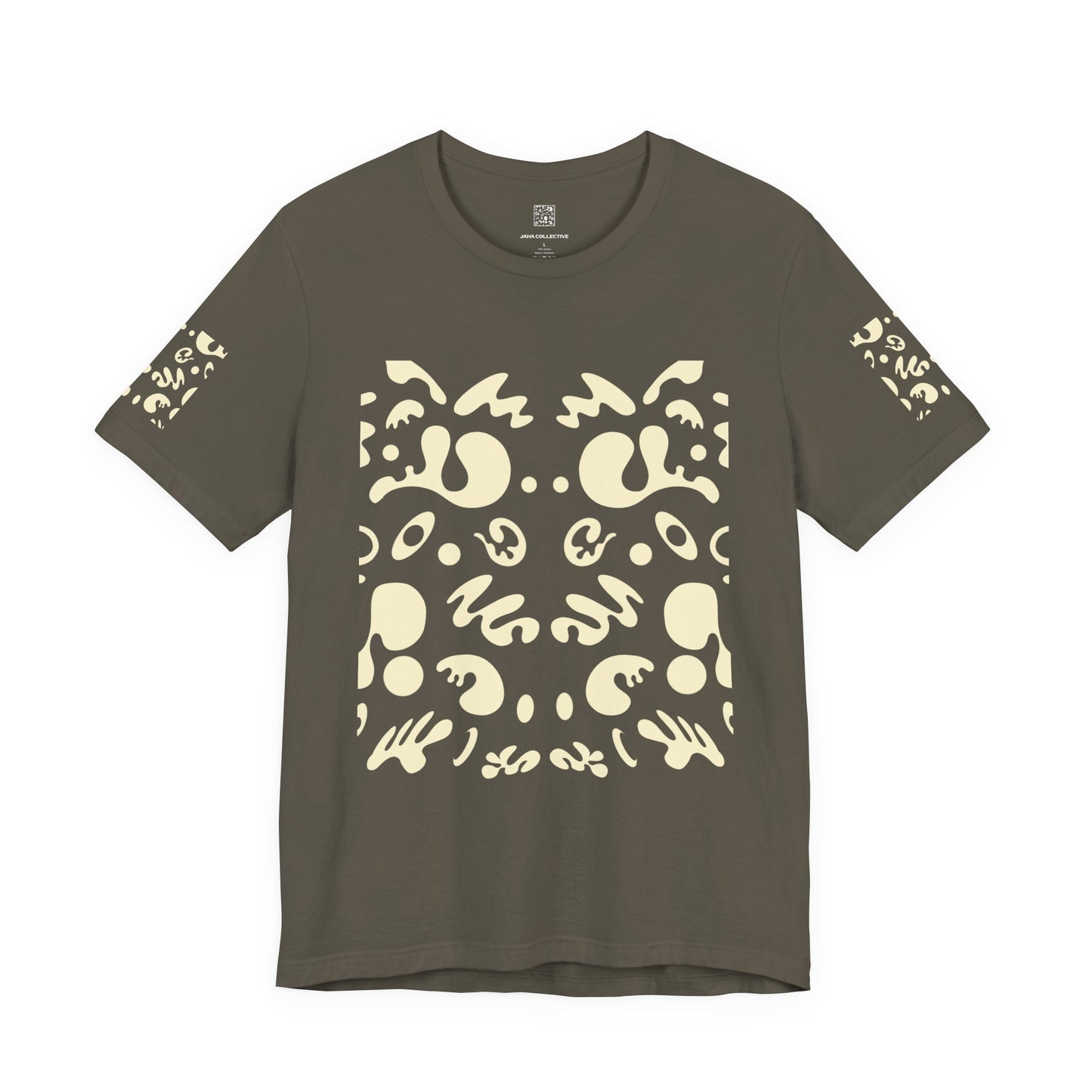 Mirror Work Unisex Jersey Short Sleeve Tee - Blank Page