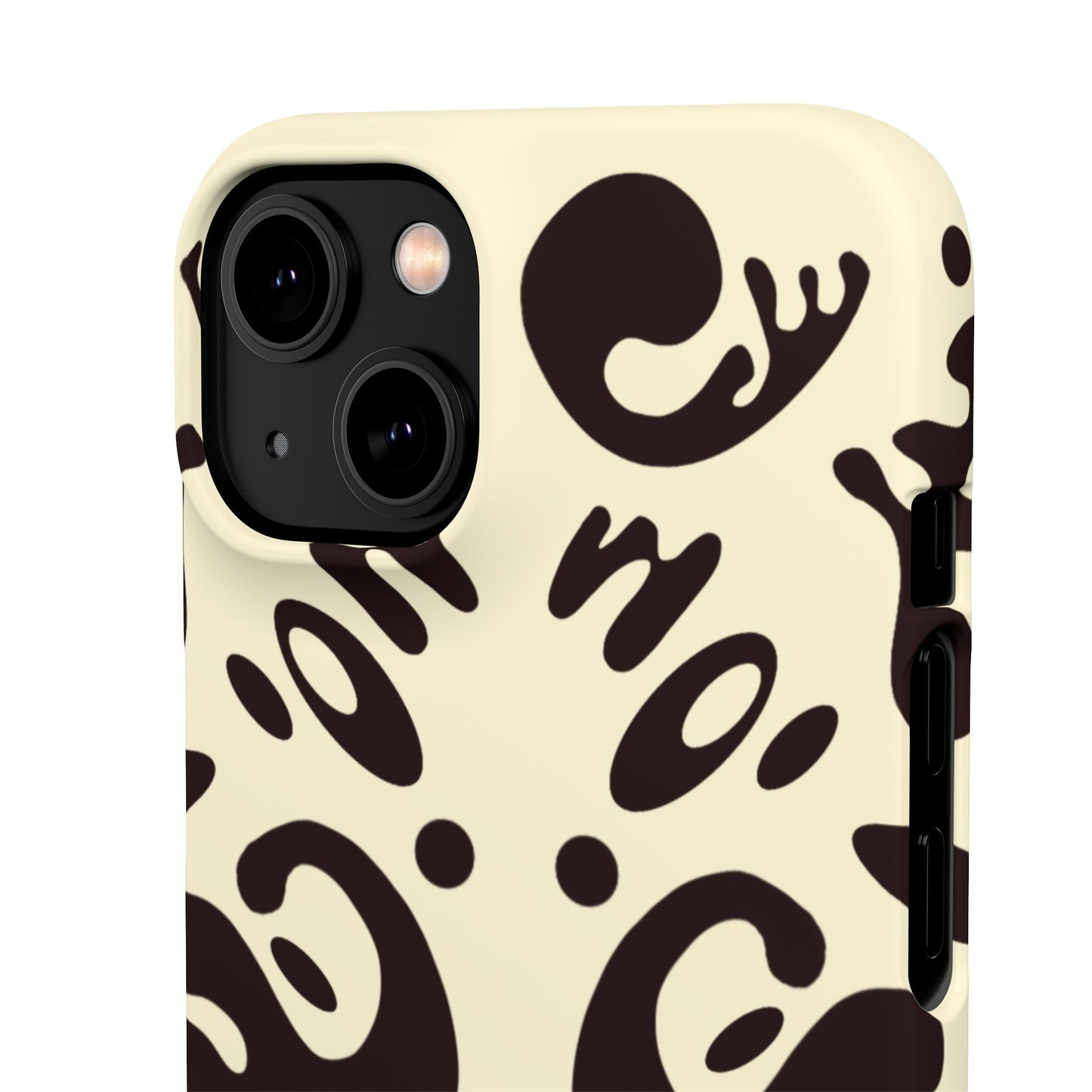 Mirror Work Snap Case - Blank Page White