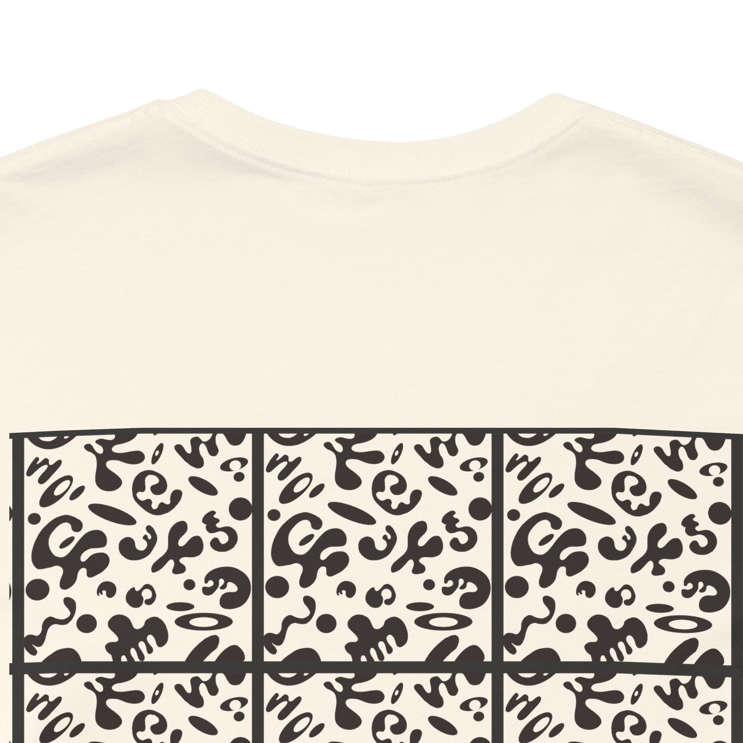 Adorn'd Unisex Jersey Short Sleeve Tee - Smoke Signal Black Print