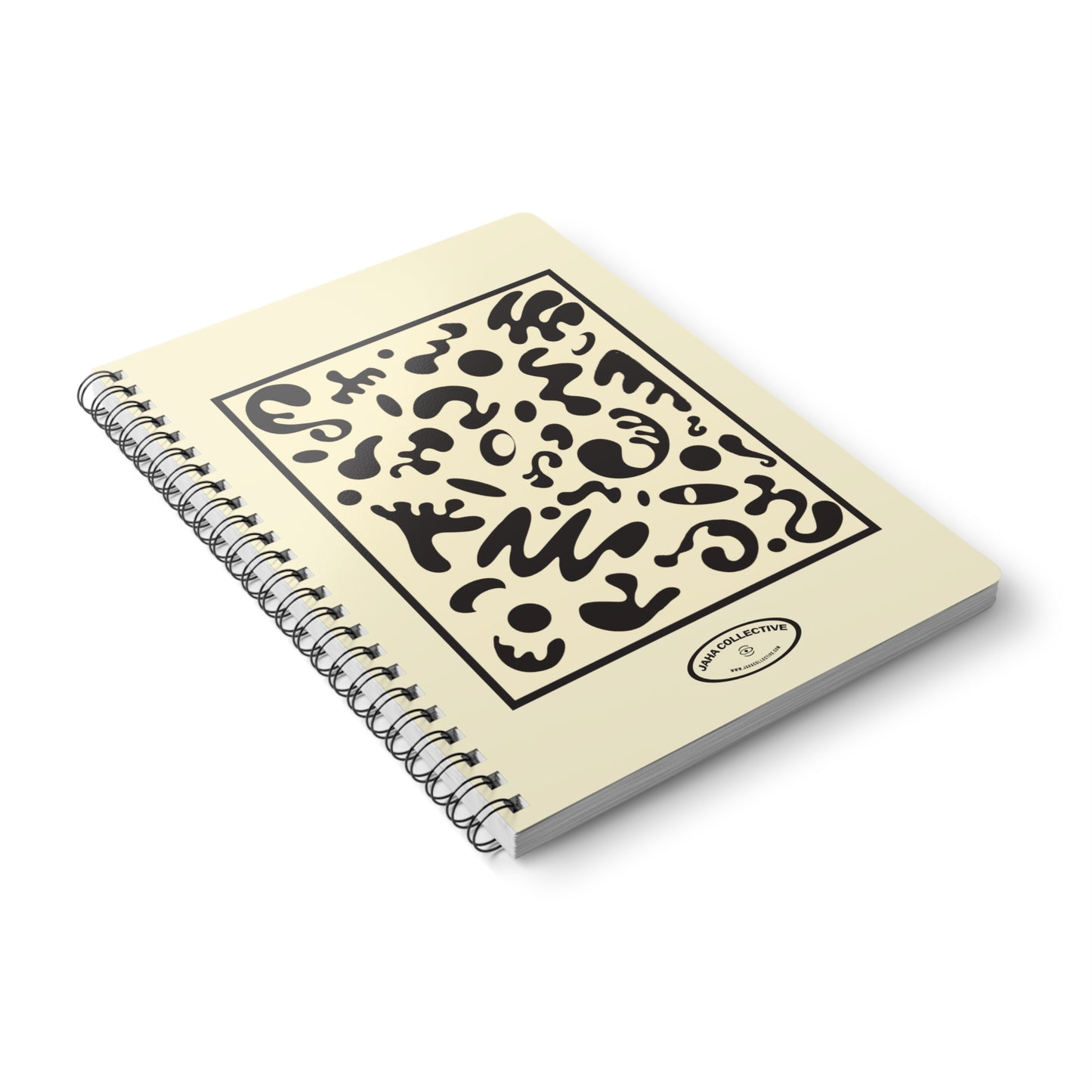 Deep Dream Softcover A5 Spiral Notebook (Ruled Line) - Blank Page