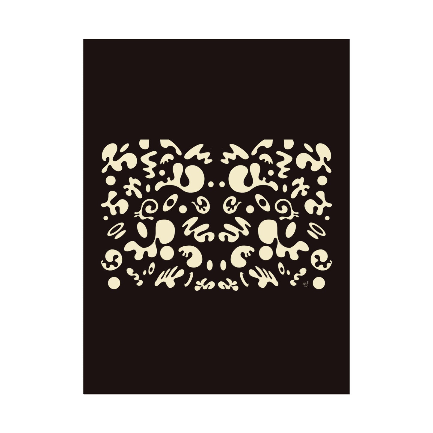 Mirror Work Rolled Poster (Portrait) - Smoke Signal