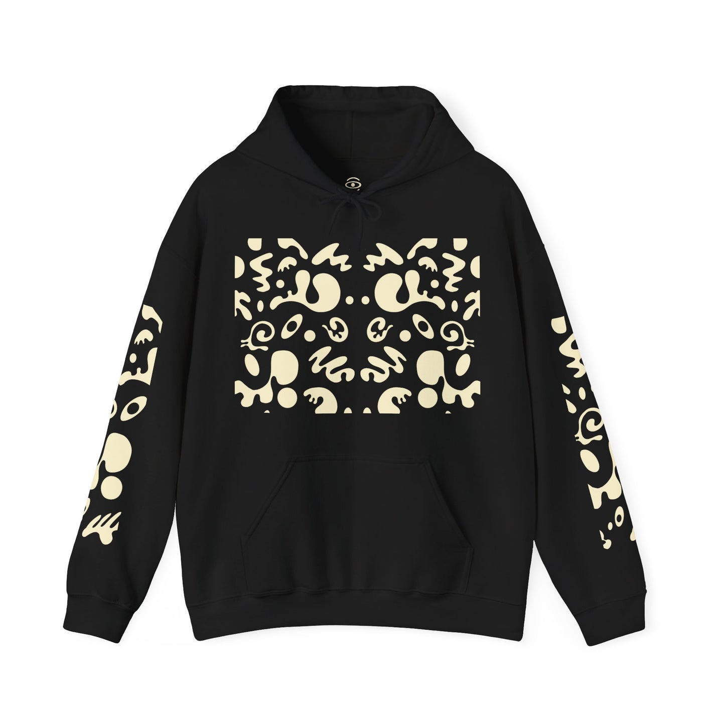 Mirror Work Unisex Heavy Blend™ Hooded Sweatshirt - Blank Page White Print