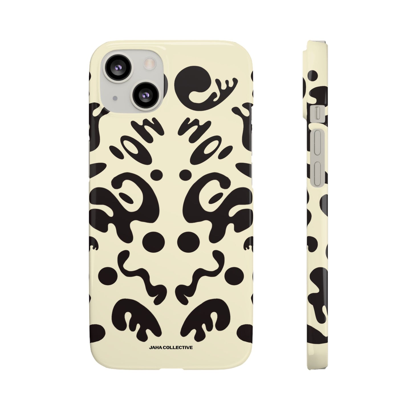 Mirror Work Snap Case - Blank Page White