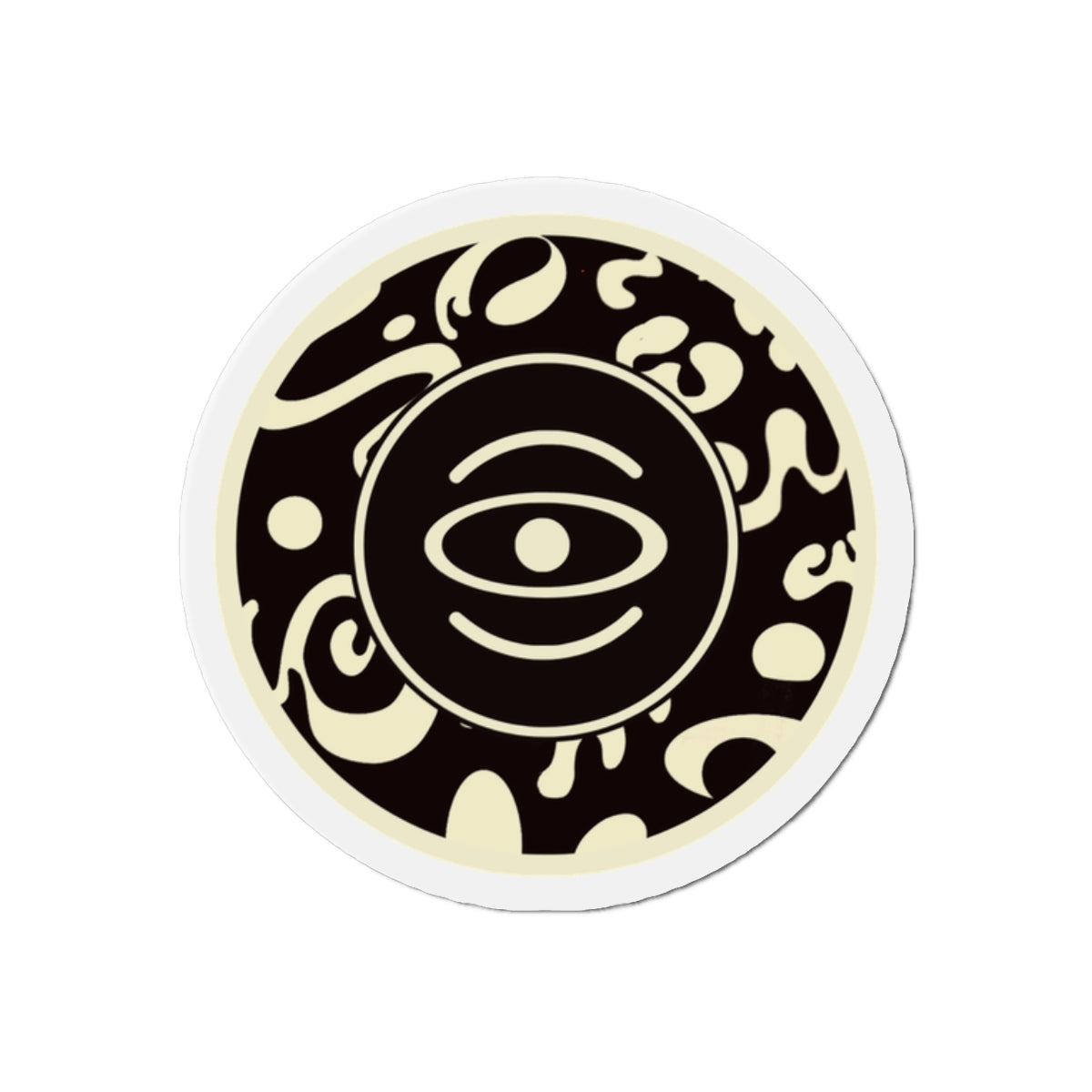 Adorn'd Color Logo Die Cut Magnet - Smoke Signal