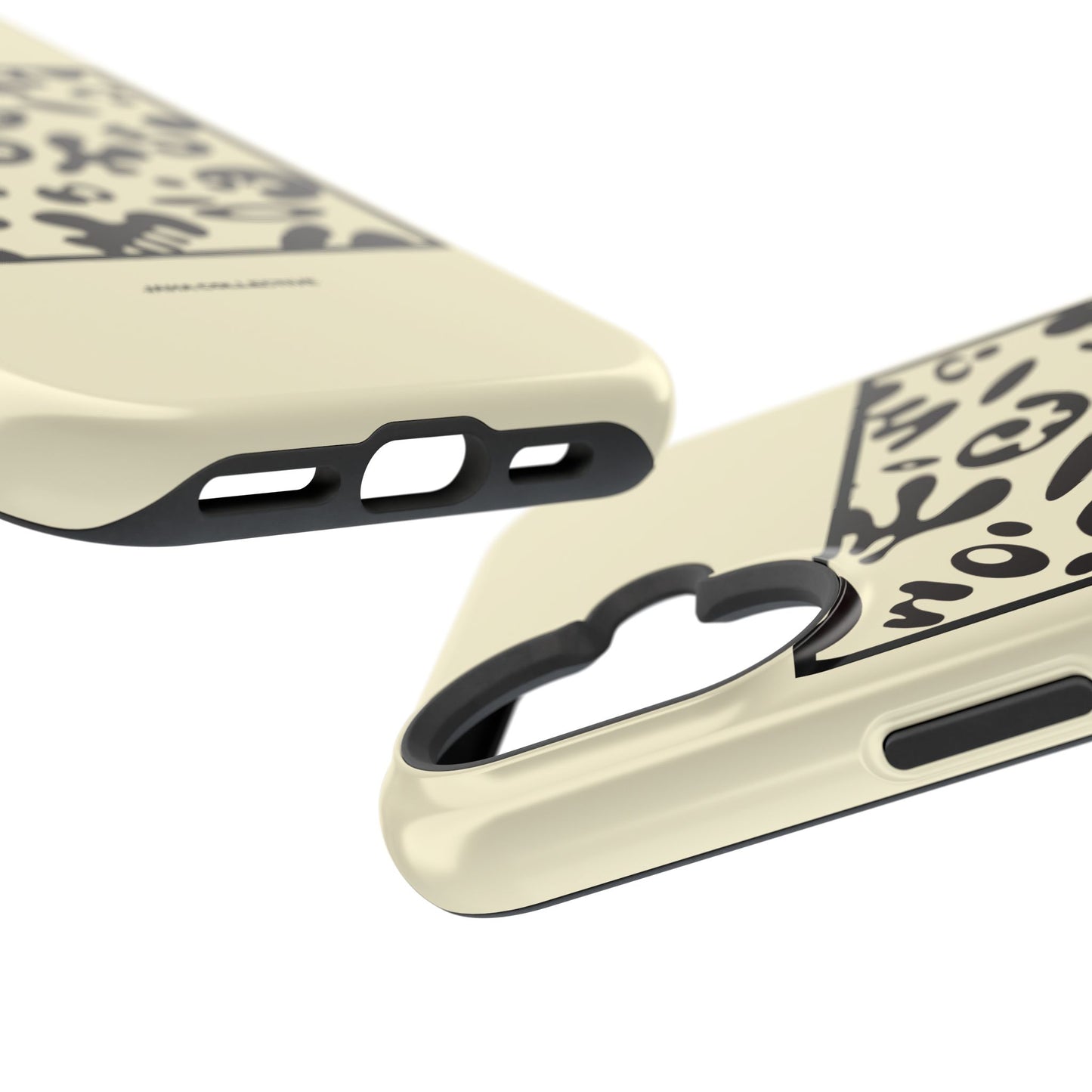 Adorn'd Minimalist Square MagSafe Tough Case - Blank Page