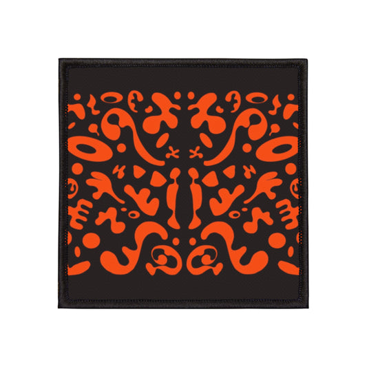 Mirror Work Color Vibrant Iron-On Patches - Black Magic Woman