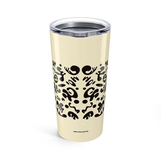 Mirror Work 20oz Tumbler - Blank Page White
