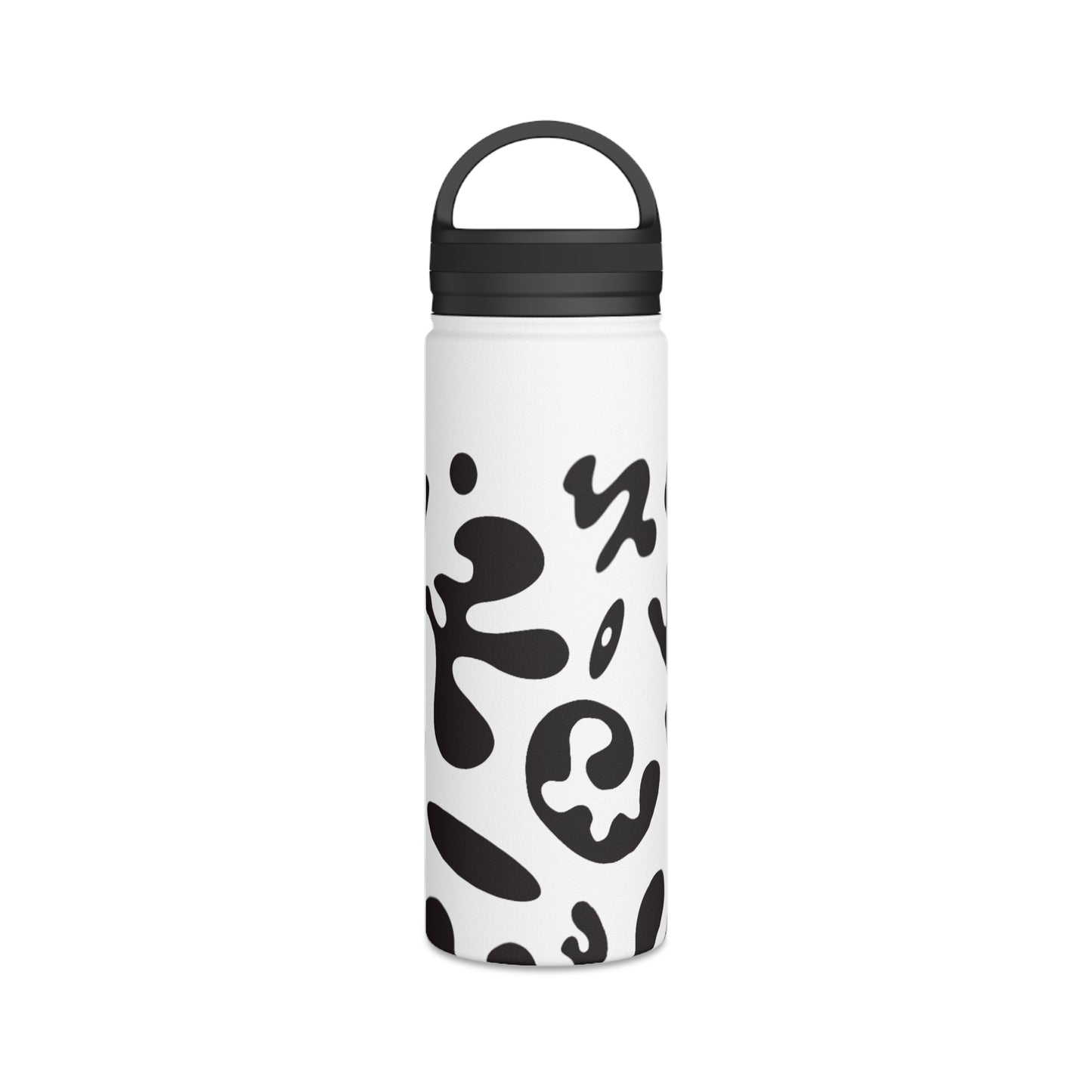 Nourish'd Stainless Steel Water Bottle (Handle Lid)