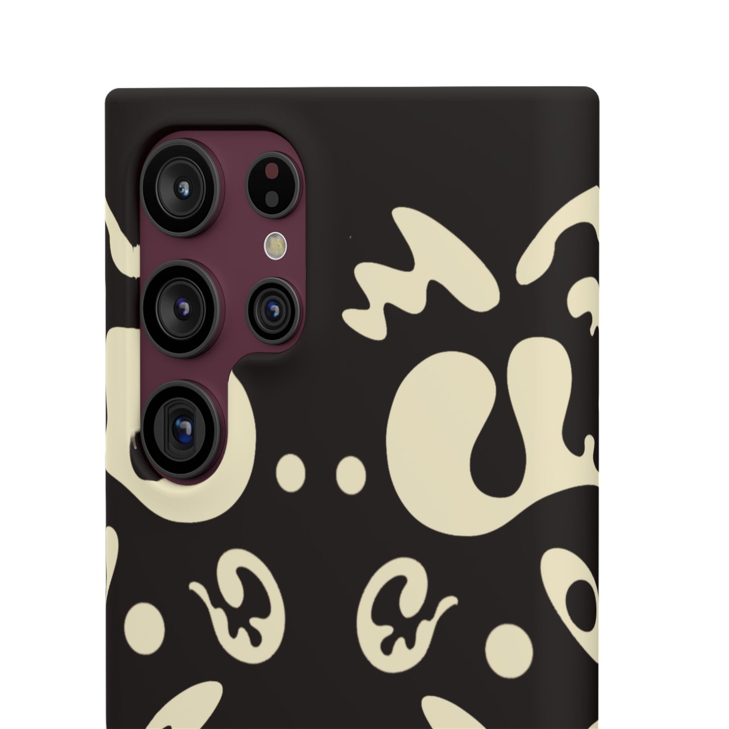 Mirror Work Snap Case - Smoke Signal Black