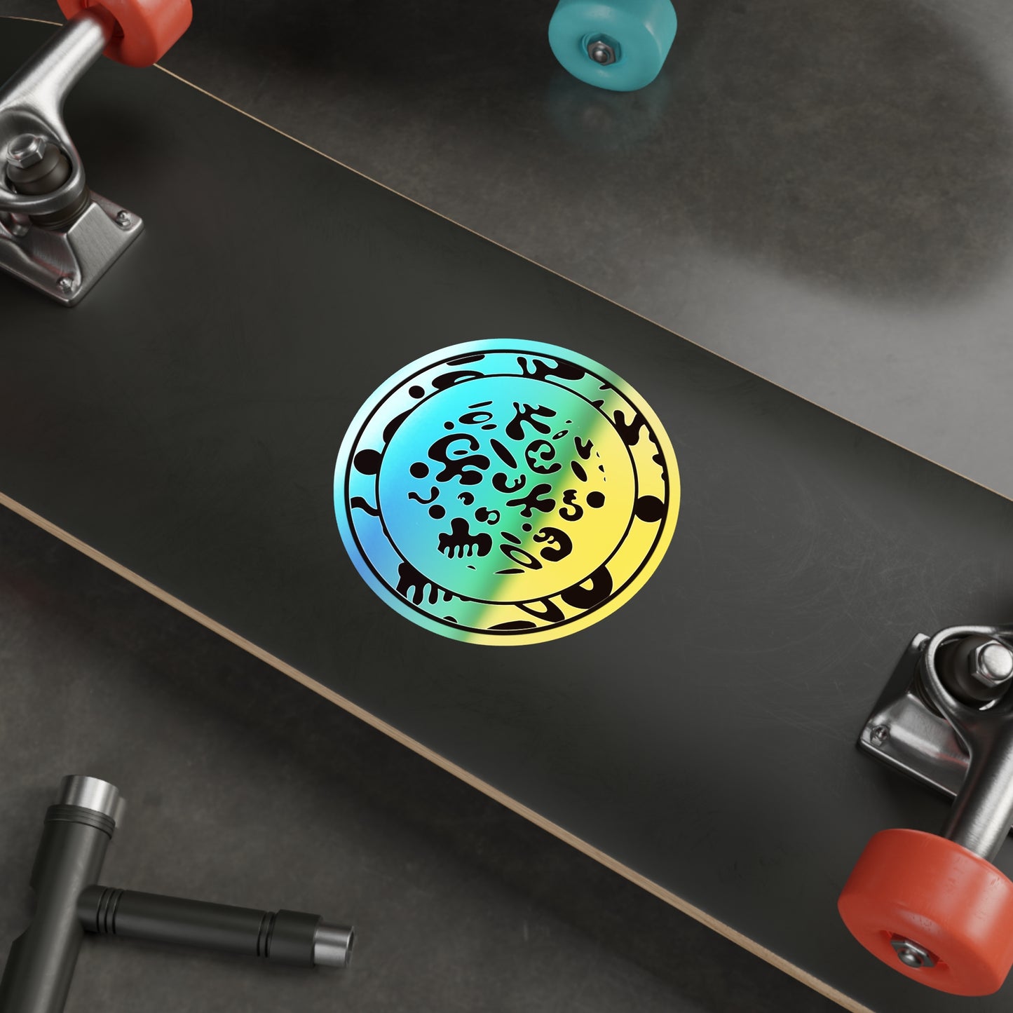 Adorn'd Holographic Die Cut Stickers - Blank Page Holo