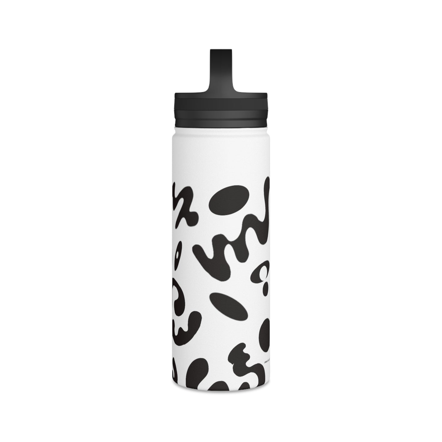 Nourish'd Stainless Steel Water Bottle (Handle Lid)
